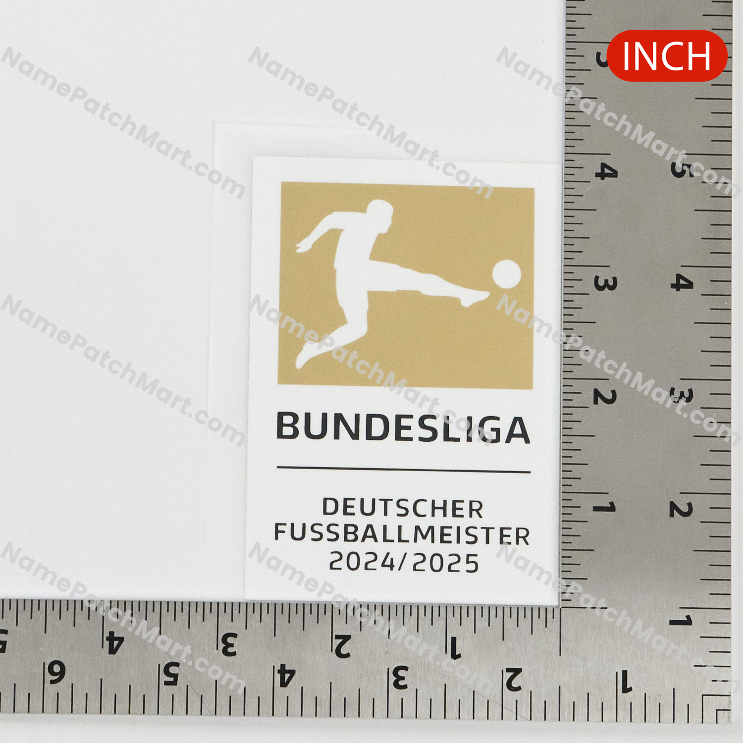 2025-26 Bundesliga Champions Patch (2024-25 Winners) - Bayern Munich  | Name Number Set - NamePatchMart.COM