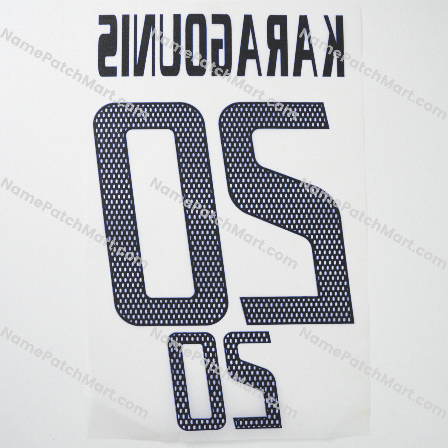 Karagounis #20 - Greece 2004 Away (include Shorts Number)  | Name Number Set - NamePatchMart.COM