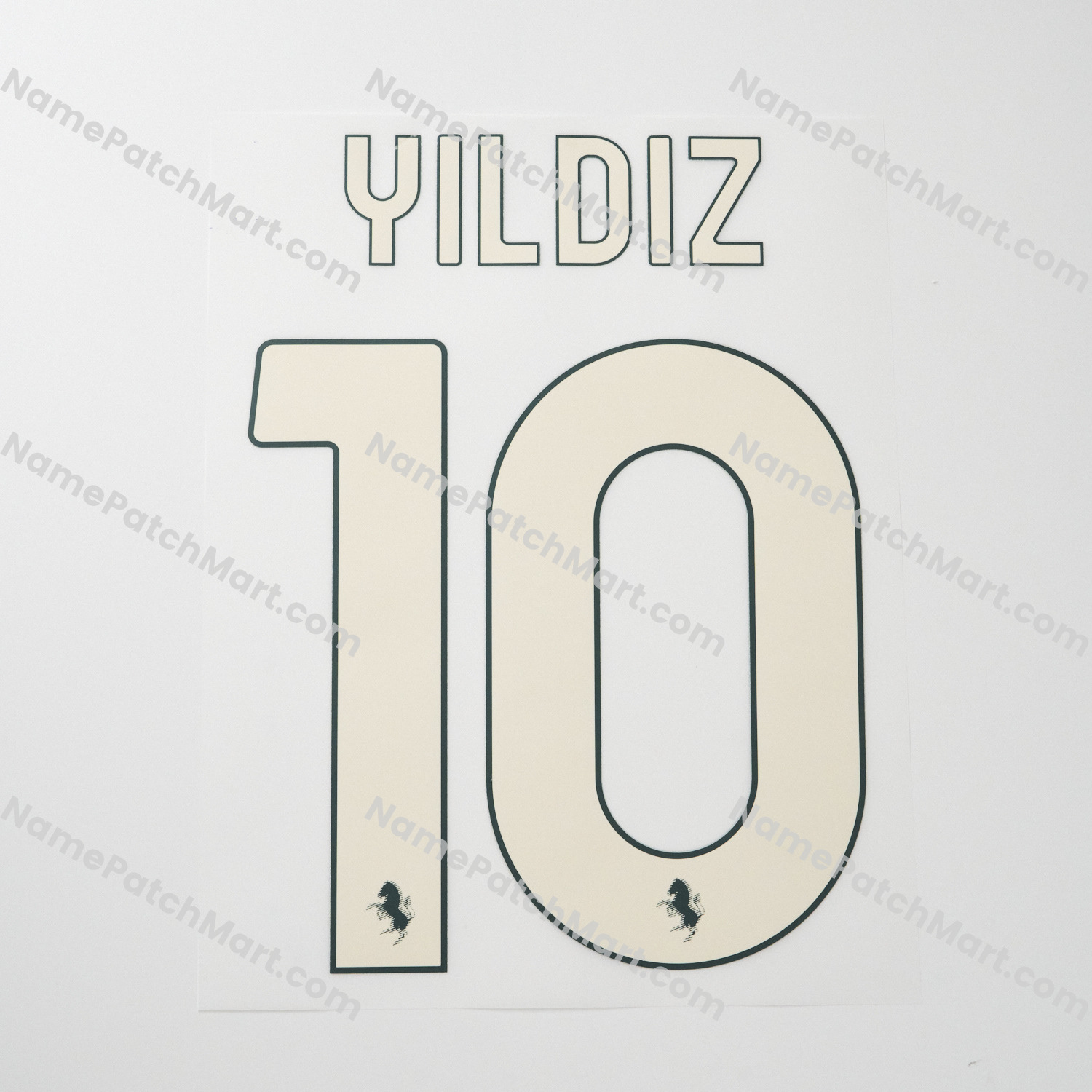 Yildiz #10 - Juventus 25-26 Third  | Name Number Set - NamePatchMart.COM