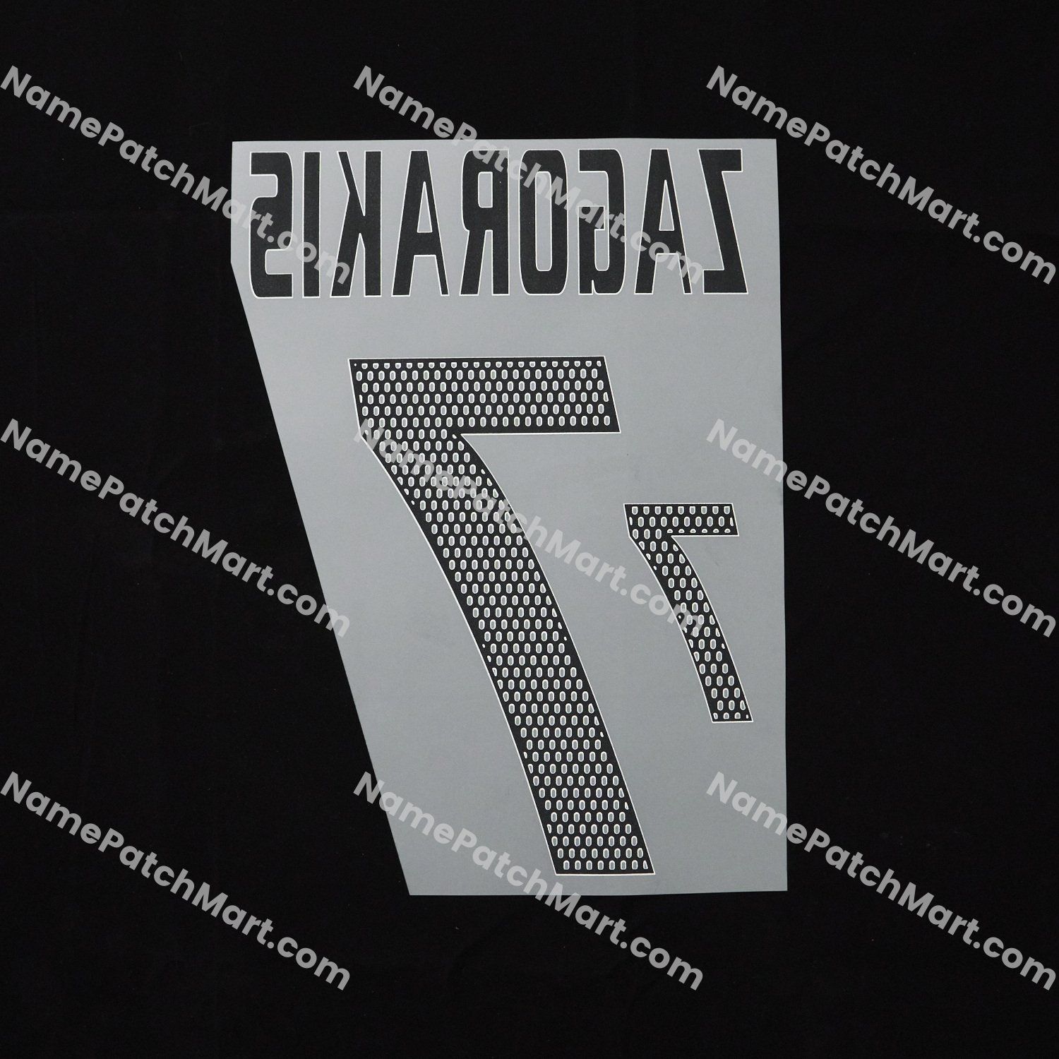 Zagorakis #7 - Greece 2004 Home  | Name Number Set - NamePatchMart.COM