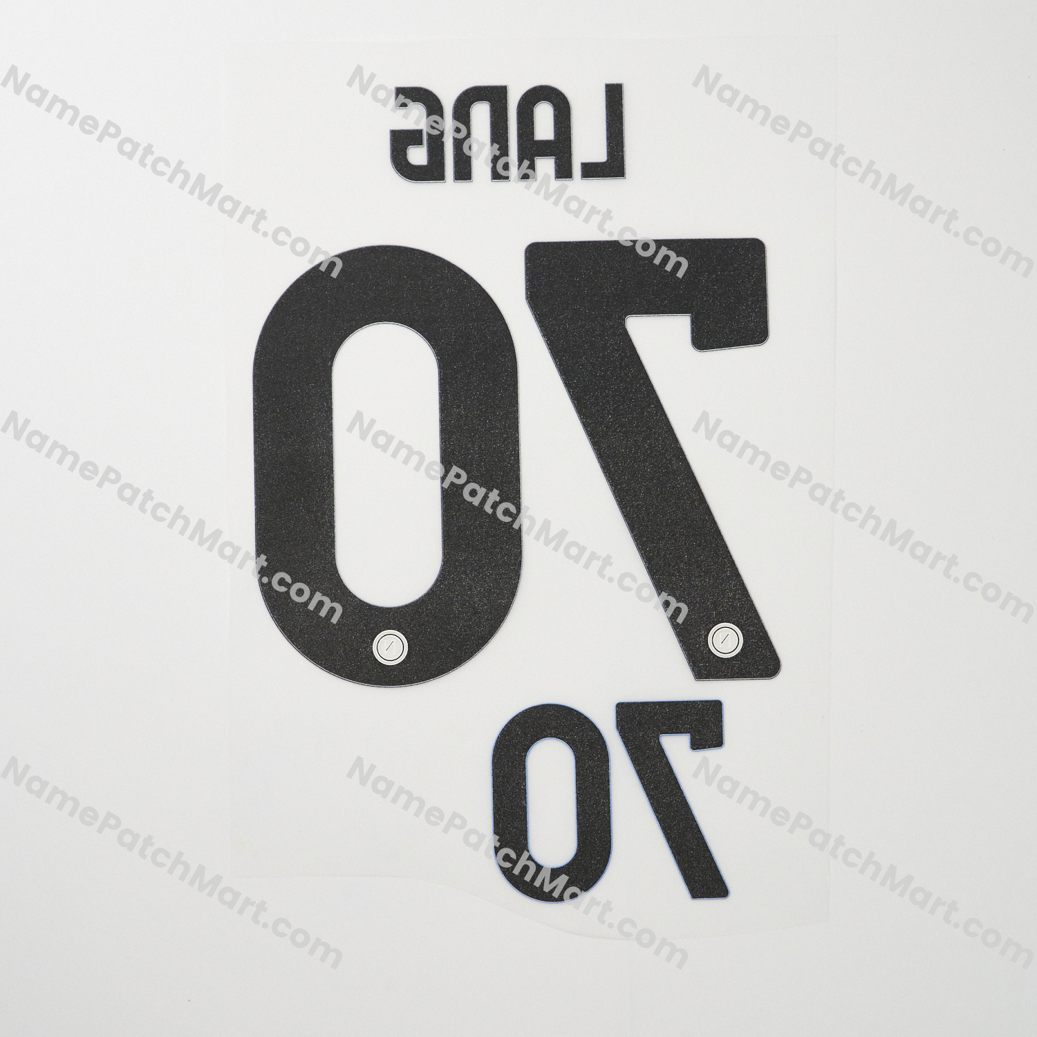 KIDS Lang #70 (Series A) - Napoli 25-26 Home  | Name Number Set - NamePatchMart.COM