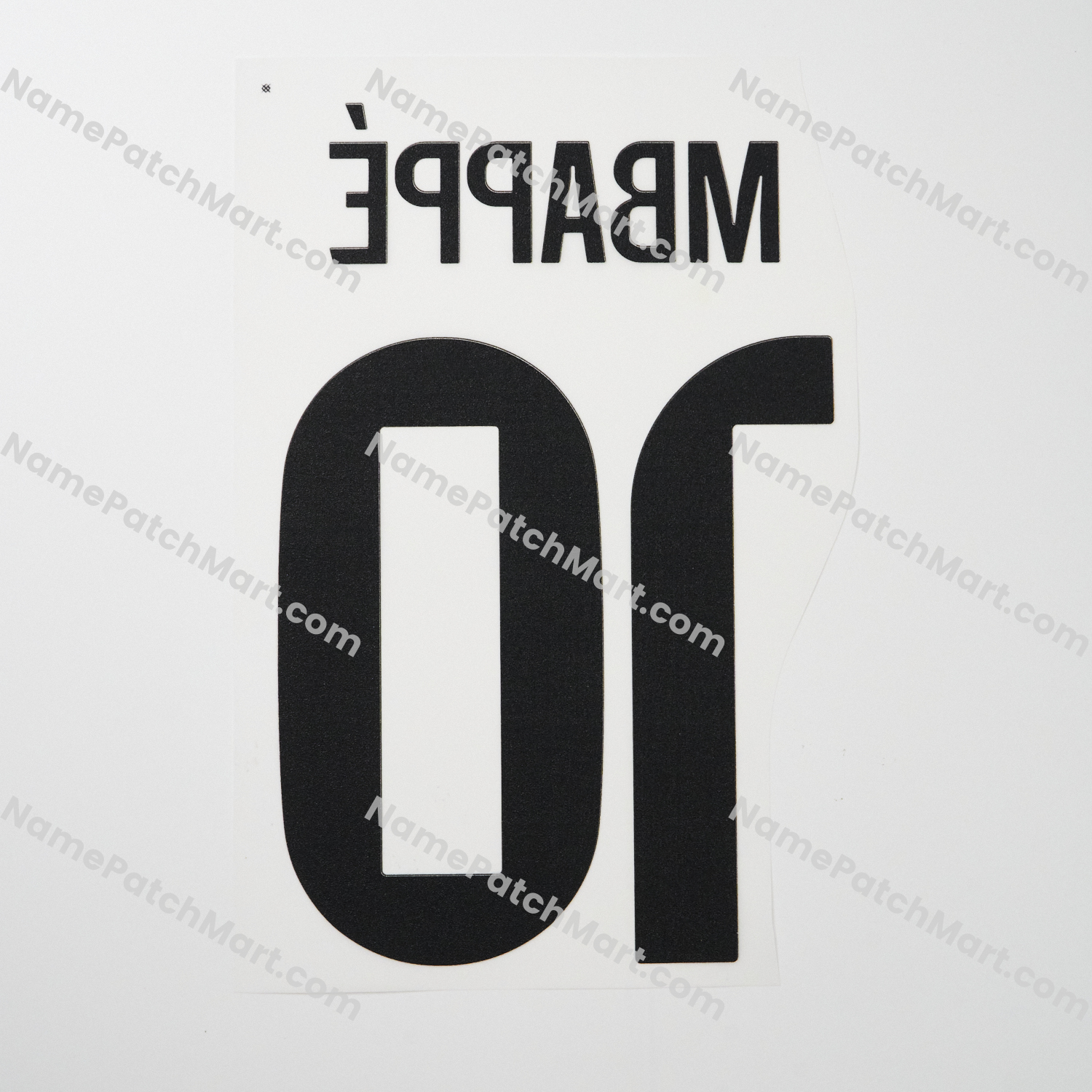 Mbappé #10 (Champions League) - Real Madrid 25-26 Home  | Name Number Set - NamePatchMart.COM