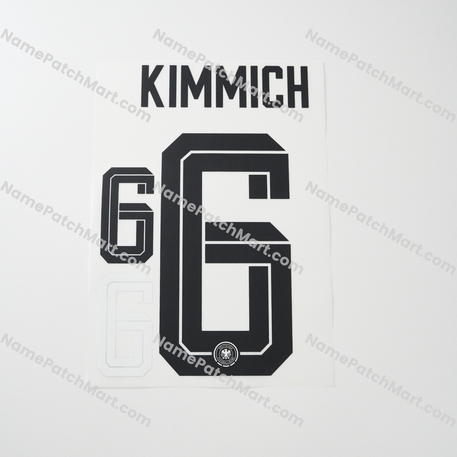 Kimmich #6 (World Cup 26) - Germany 2026 Home (include Shorts Number)  | Name Number Set - NamePatchMart.COM