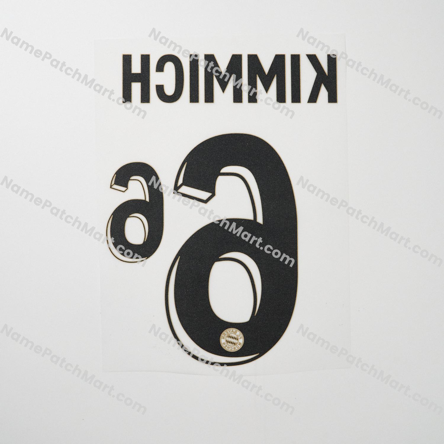 Kimmich #6 - Bayern Munich 25-26 125th Anniversary (include Shorts Number)  | Name Number Set - NamePatchMart.COM