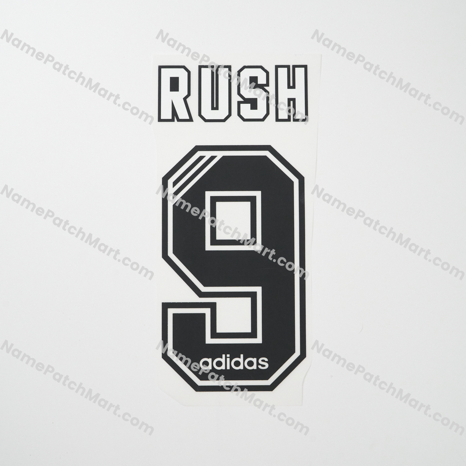 Rush #9 - Liverpool 1993-95 Away  | Name Number Set - NamePatchMart.COM