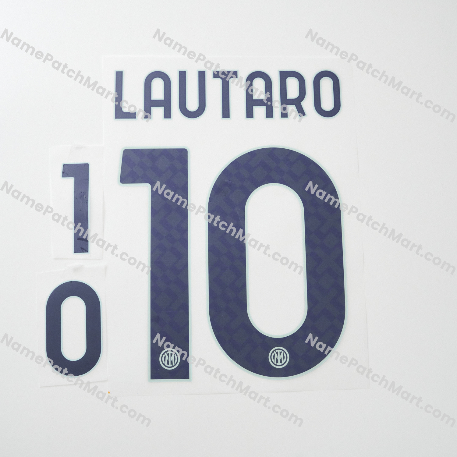 Lautaro #10 (Series A) - Inter Milan 25-26 Away  | Name Number Set - NamePatchMart.COM
