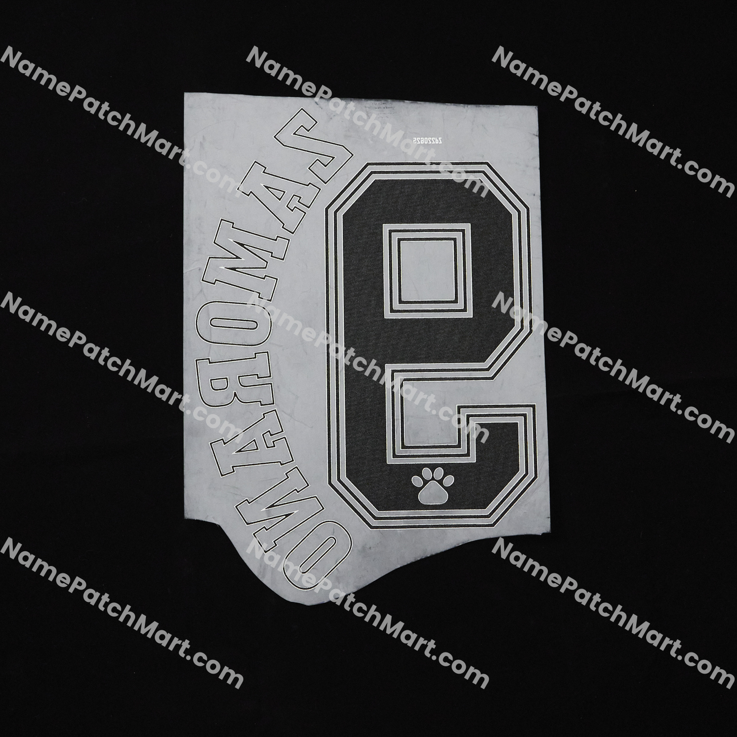 Zamorano #9 - Retro Real Madrid 1995-96 Away  | Name Number Set - NamePatchMart.COM