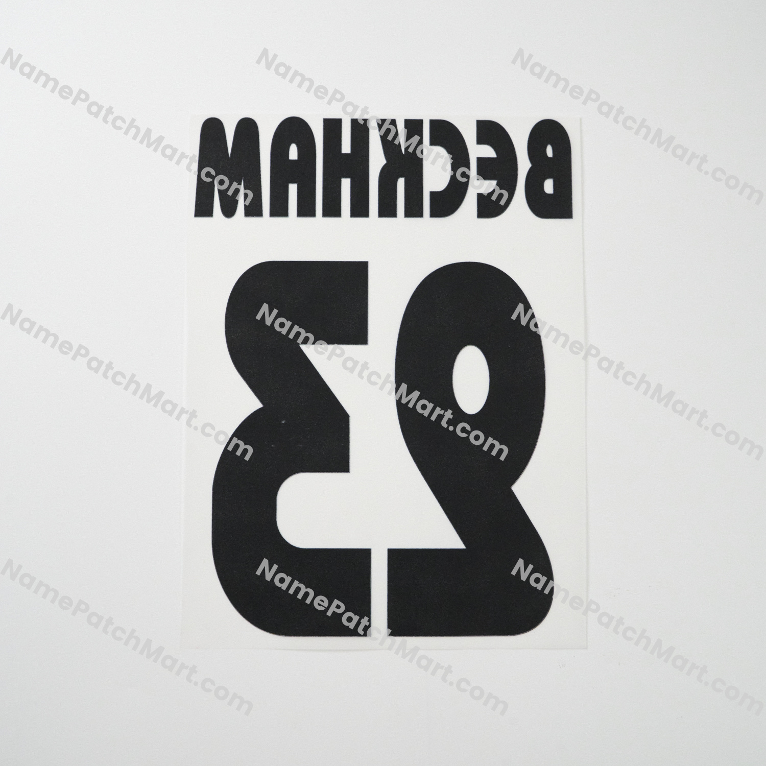 Beckham #23 - Real Madrid 2003-05 Away  | Name Number Set - NamePatchMart.COM