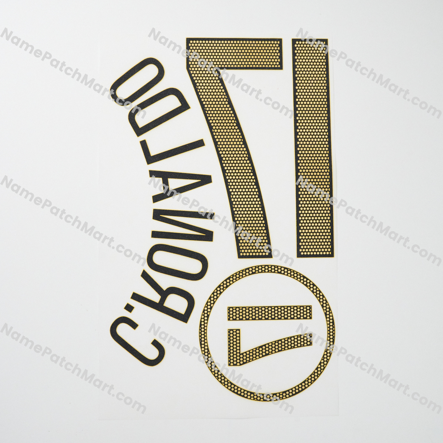 C.Ronaldo #17 - Portugal 2004 Home  | Name Number Set - NamePatchMart.COM