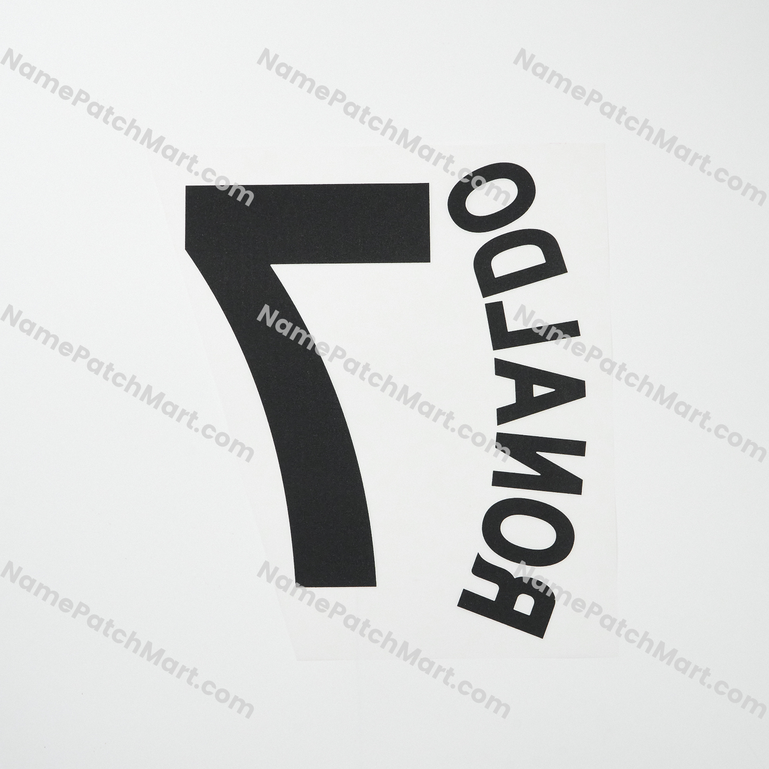 Ronaldo #7 (Champions League) - Manchester United 2008-09 Away  | Name Number Set - NamePatchMart.COM