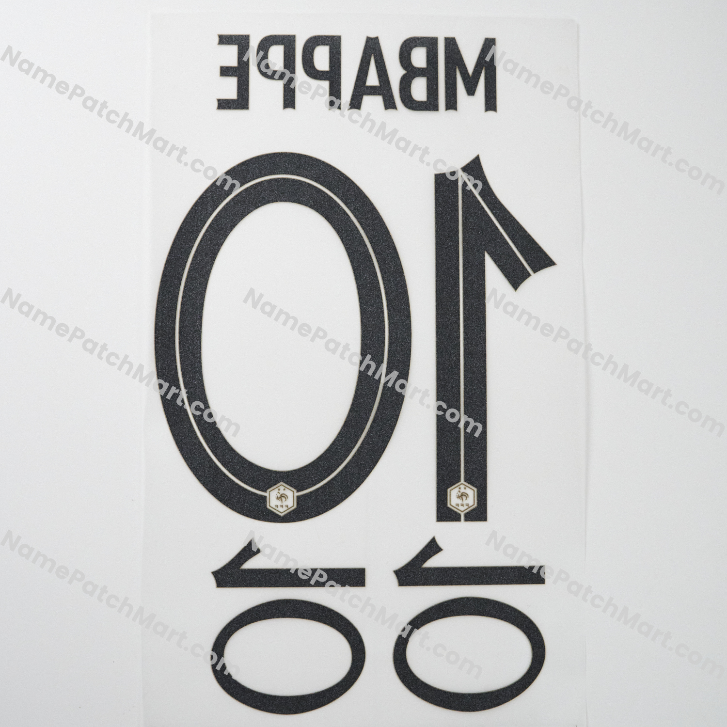 Mbappé #10 - France 2022 Home  | Name Number Set - NamePatchMart.COM
