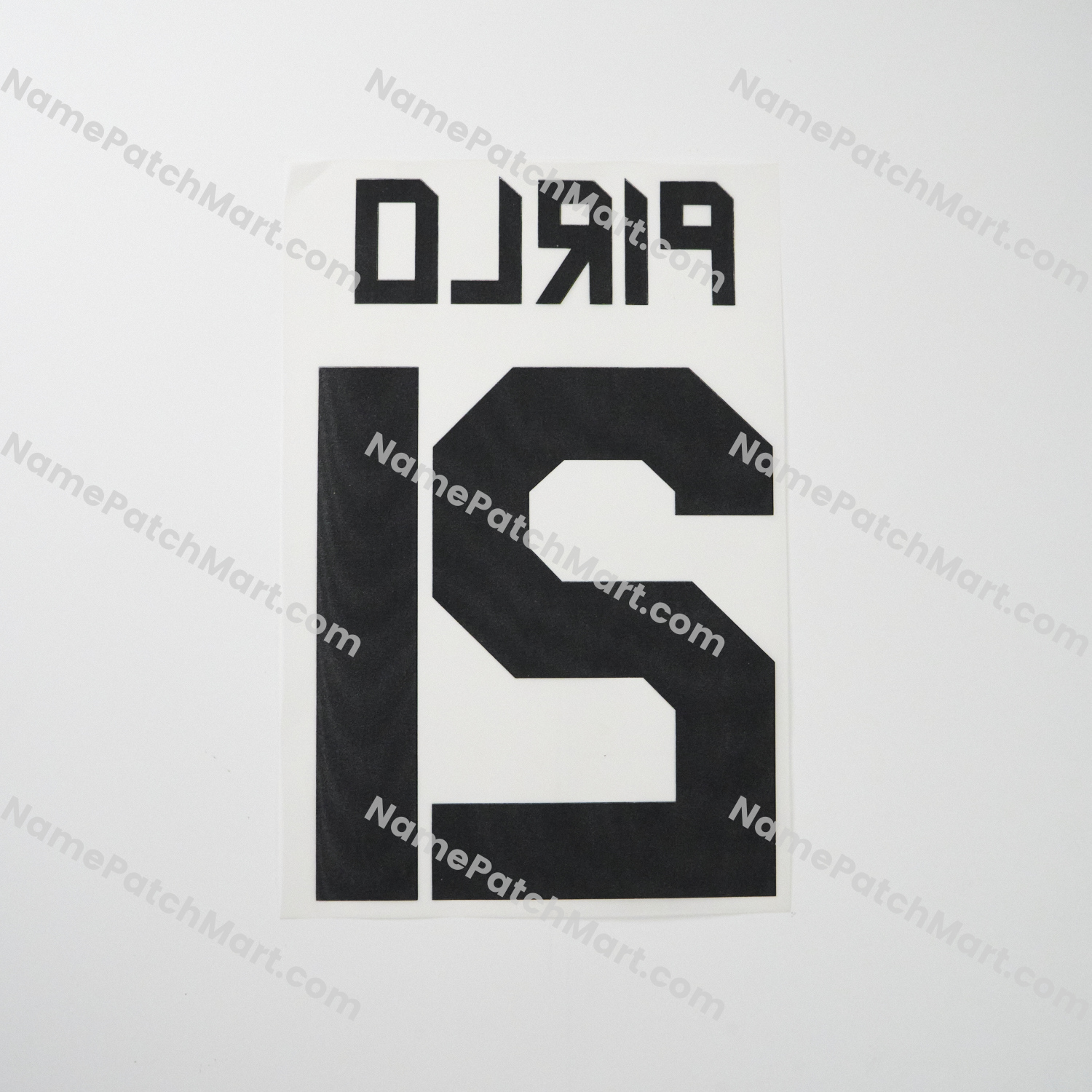 Pirlo #21 - Juventus 2011-12 Home  | Name Number Set - NamePatchMart.COM