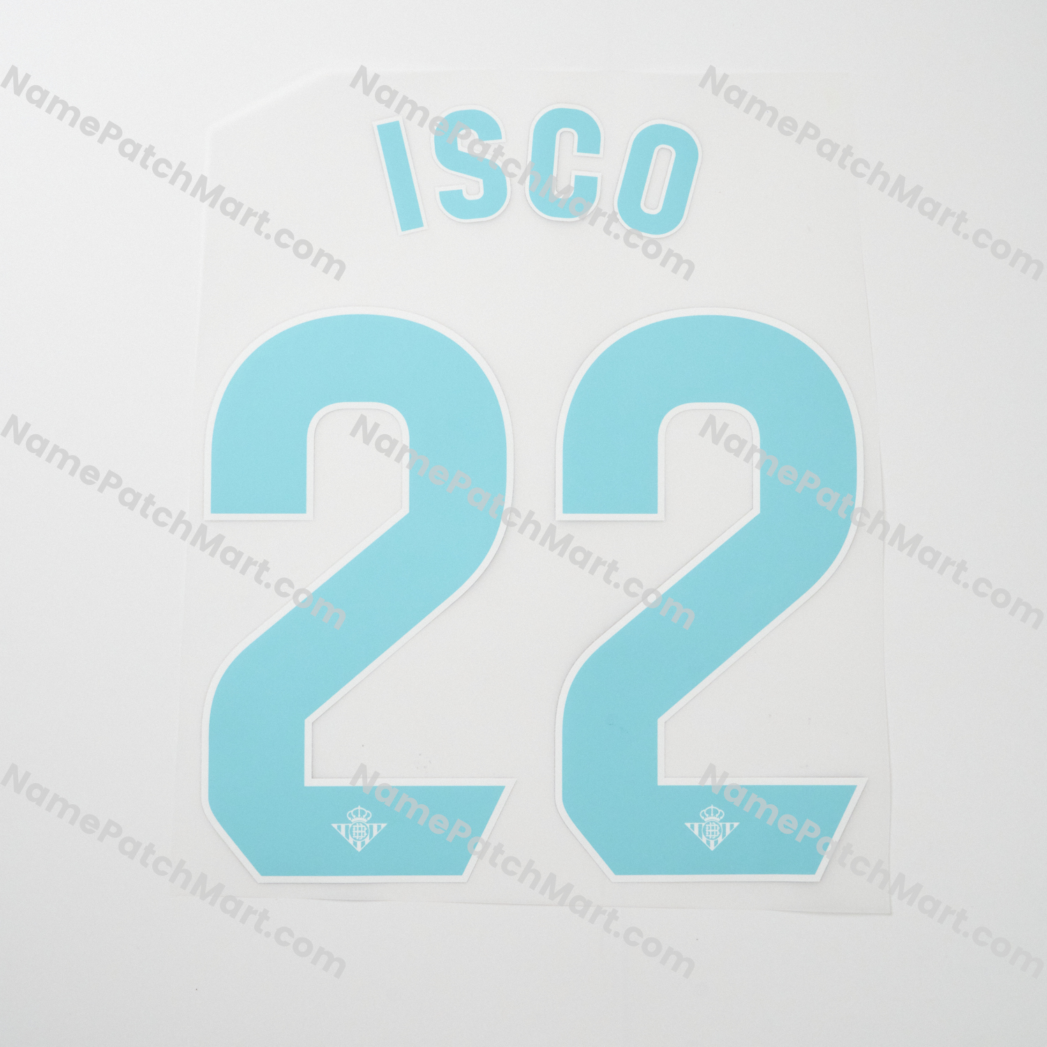 Isco #22 (La Liga) - Real Betis 25-26 Third  | Name Number Set - NamePatchMart.COM
