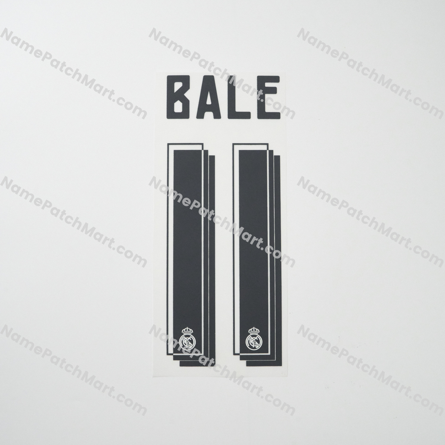 Bale #11 - Real Madrid 2015-16 Home  | Name Number Set - NamePatchMart.COM