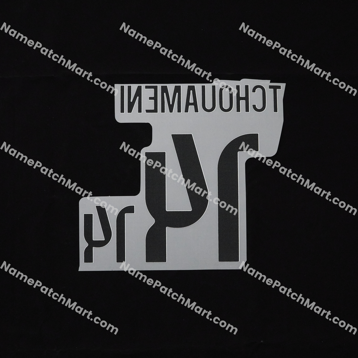 KIDS Tchouameni #14 (Champions League) - Real Madrid 25-26 Third  | Name Number Set - NamePatchMart.COM