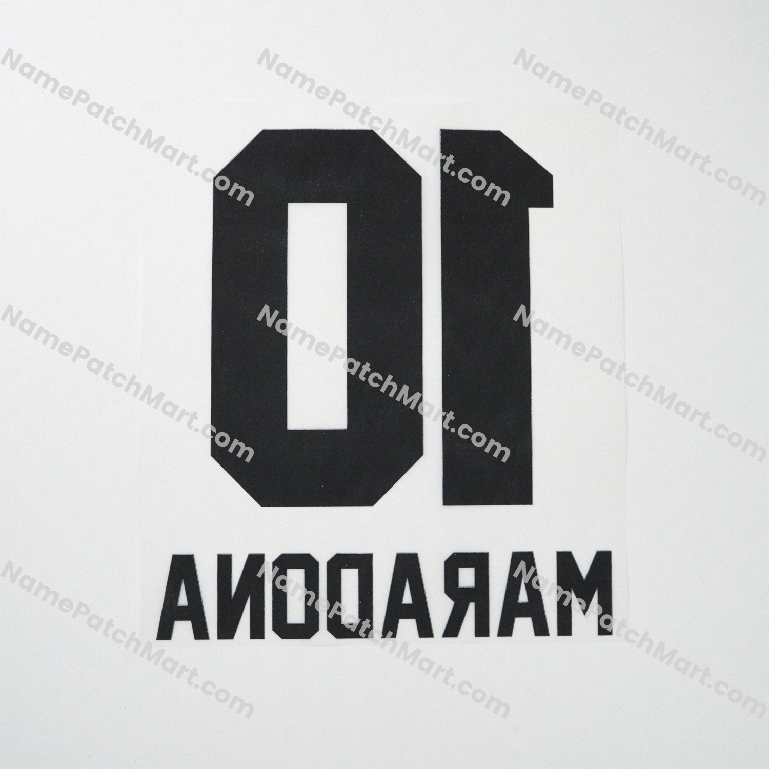 Maradona #10 - Boca Juniors 1995-98 Away  | Name Number Set - NamePatchMart.COM