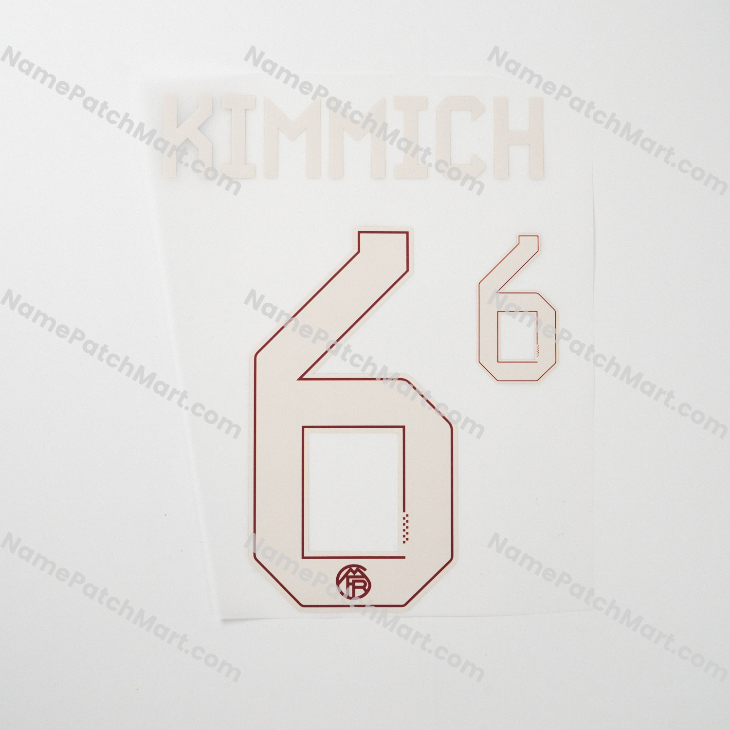 Kimmich #6 - Bayern Munich 25-26 Third (include Shorts Number)  | Name Number Set - NamePatchMart.COM