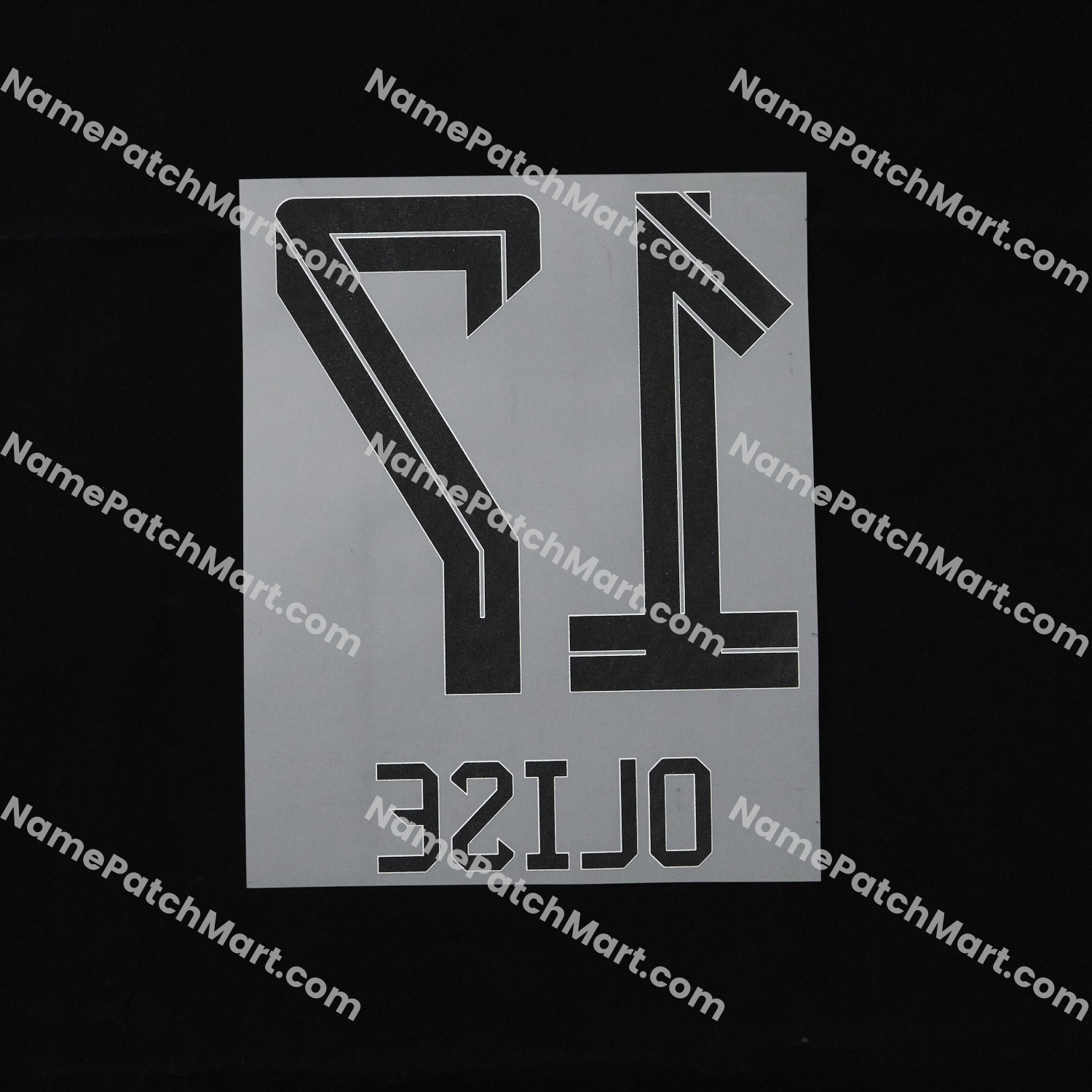 Olise #17 - Bayern Munich 25-26 Home  | Name Number Set - NamePatchMart.COM