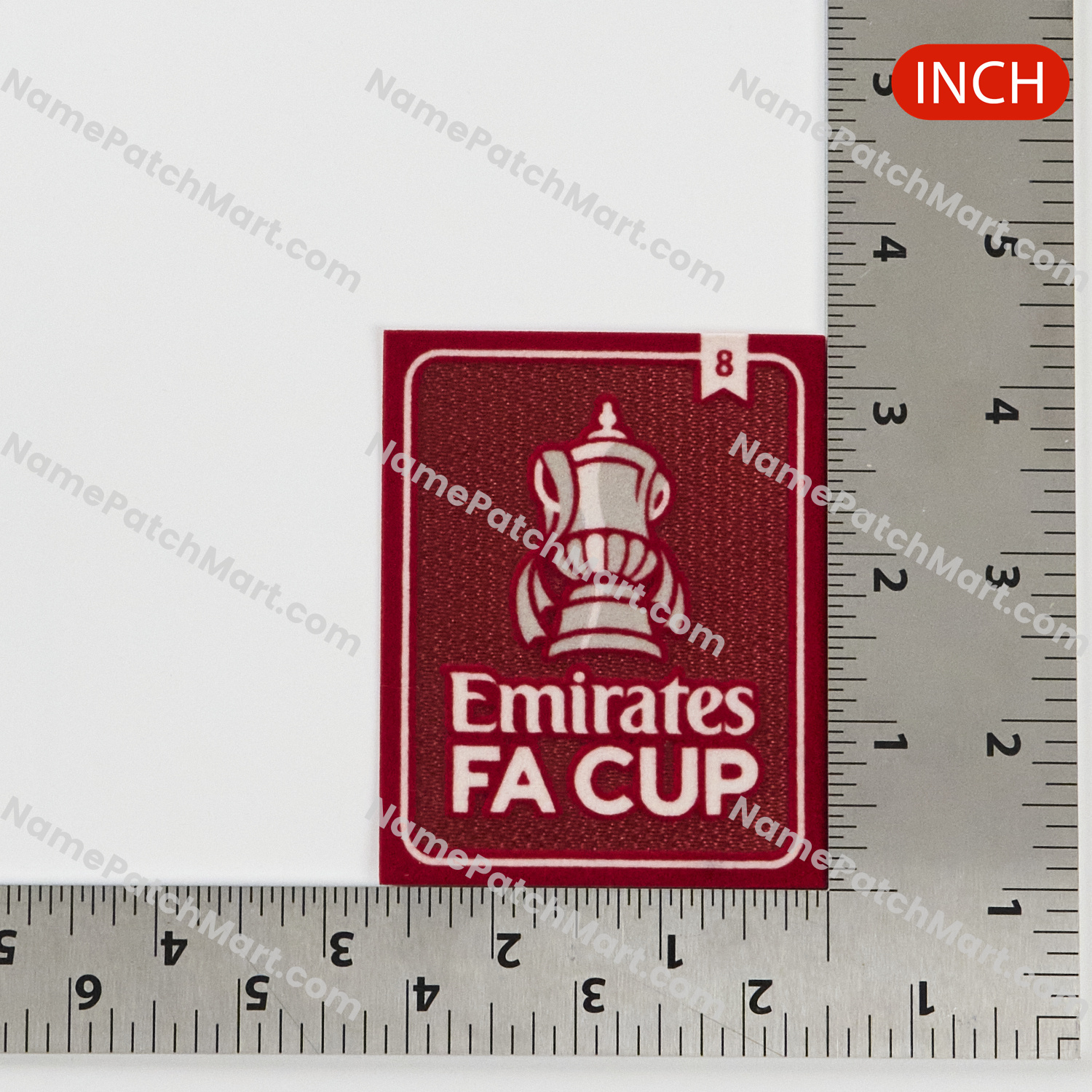 2022-26 FA Cup 8 Times Winner Patch  | Name Number Set - NamePatchMart.COM