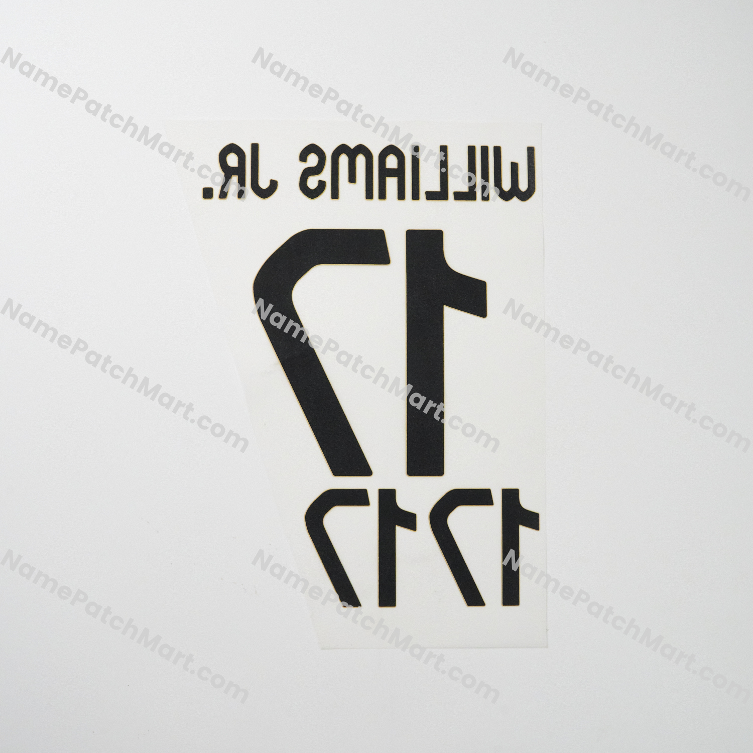 KIDS Williams Jr. #17 - Spain 2024 Home  | Name Number Set - NamePatchMart.COM