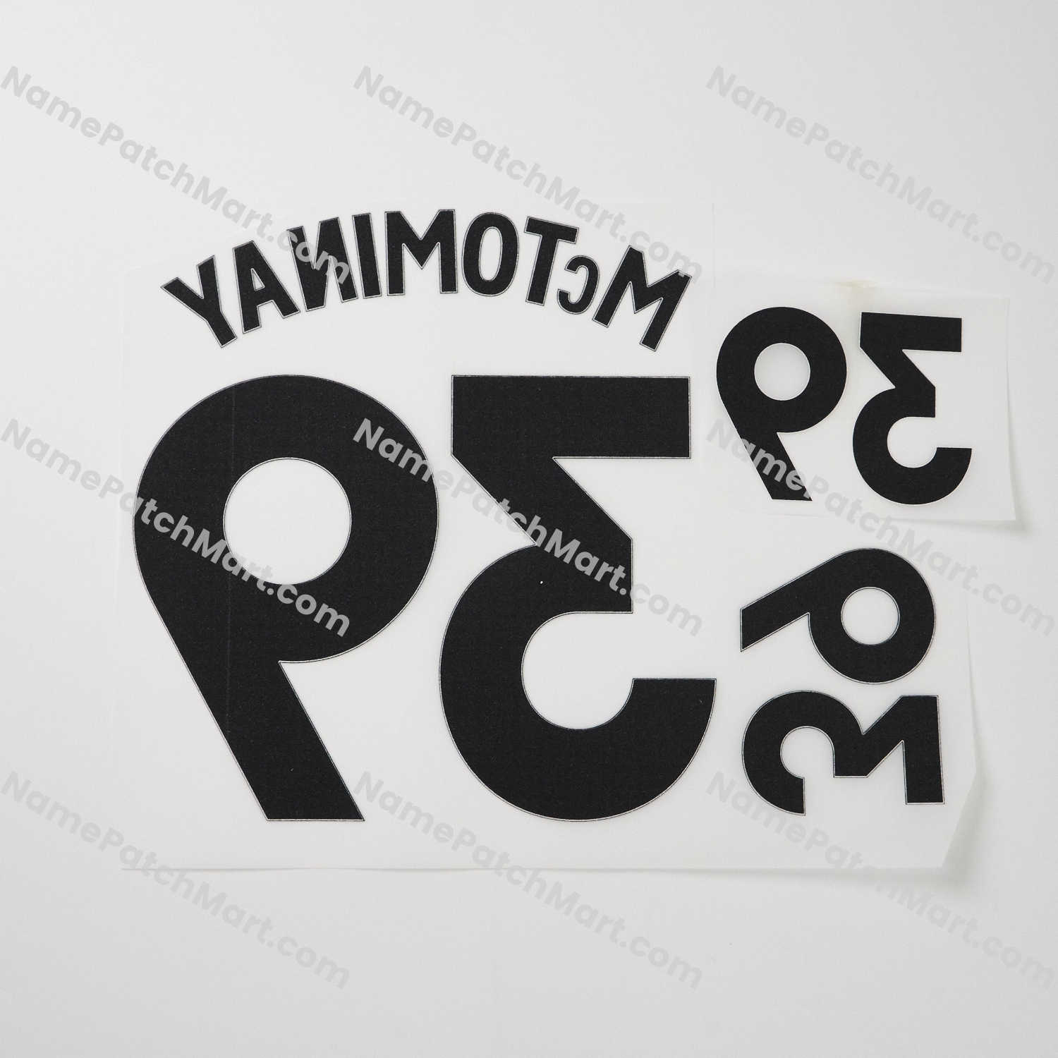 KIDS McTominay #39 (Premier League) - Manchester United 25-26 Home  | Name Number Set - NamePatchMart.COM