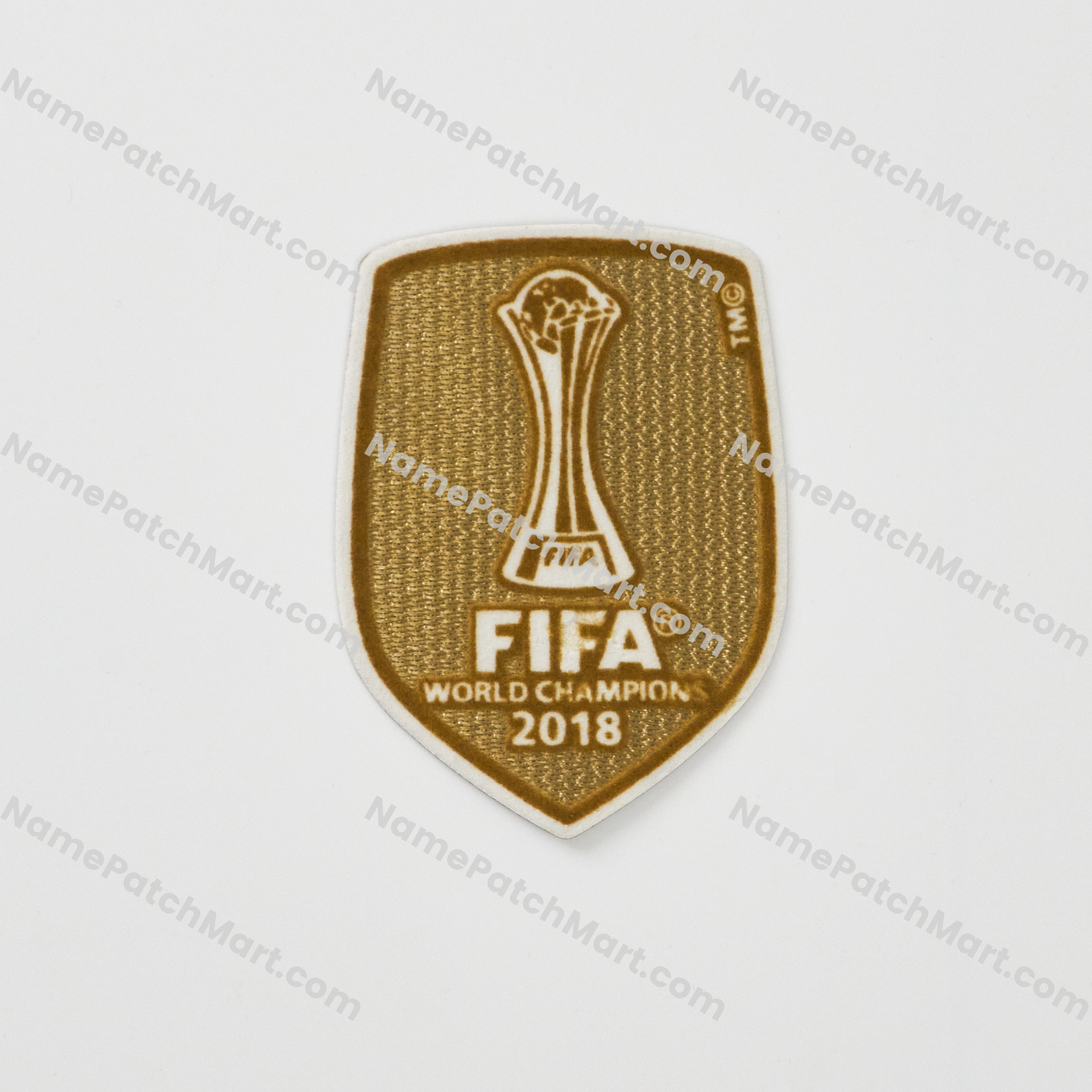 2018 Real Madrid FIFA World Champions Patch  | Name Number Set - NamePatchMart.COM