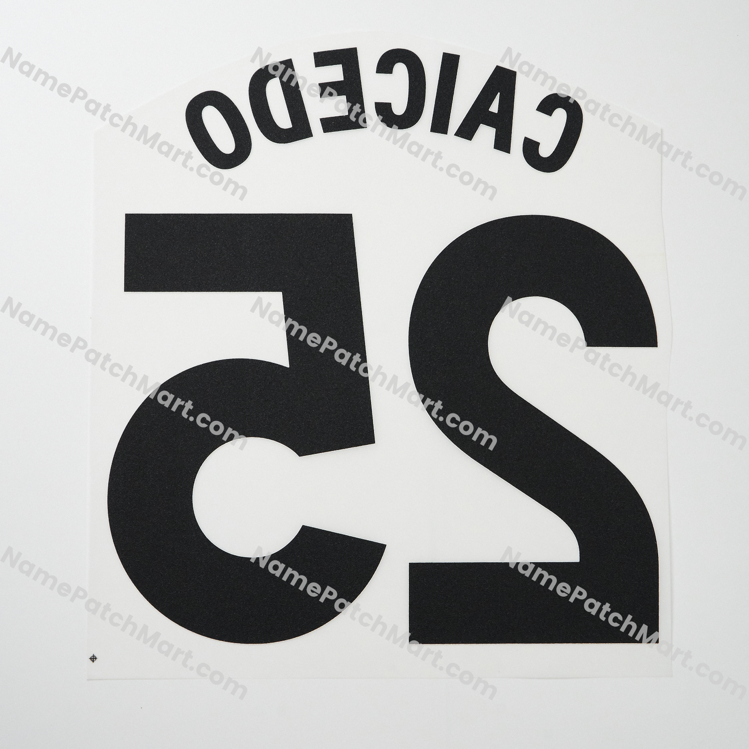 Caicedo #25 (Premier League) - Chelsea 25-26 Away  | Name Number Set - NamePatchMart.COM
