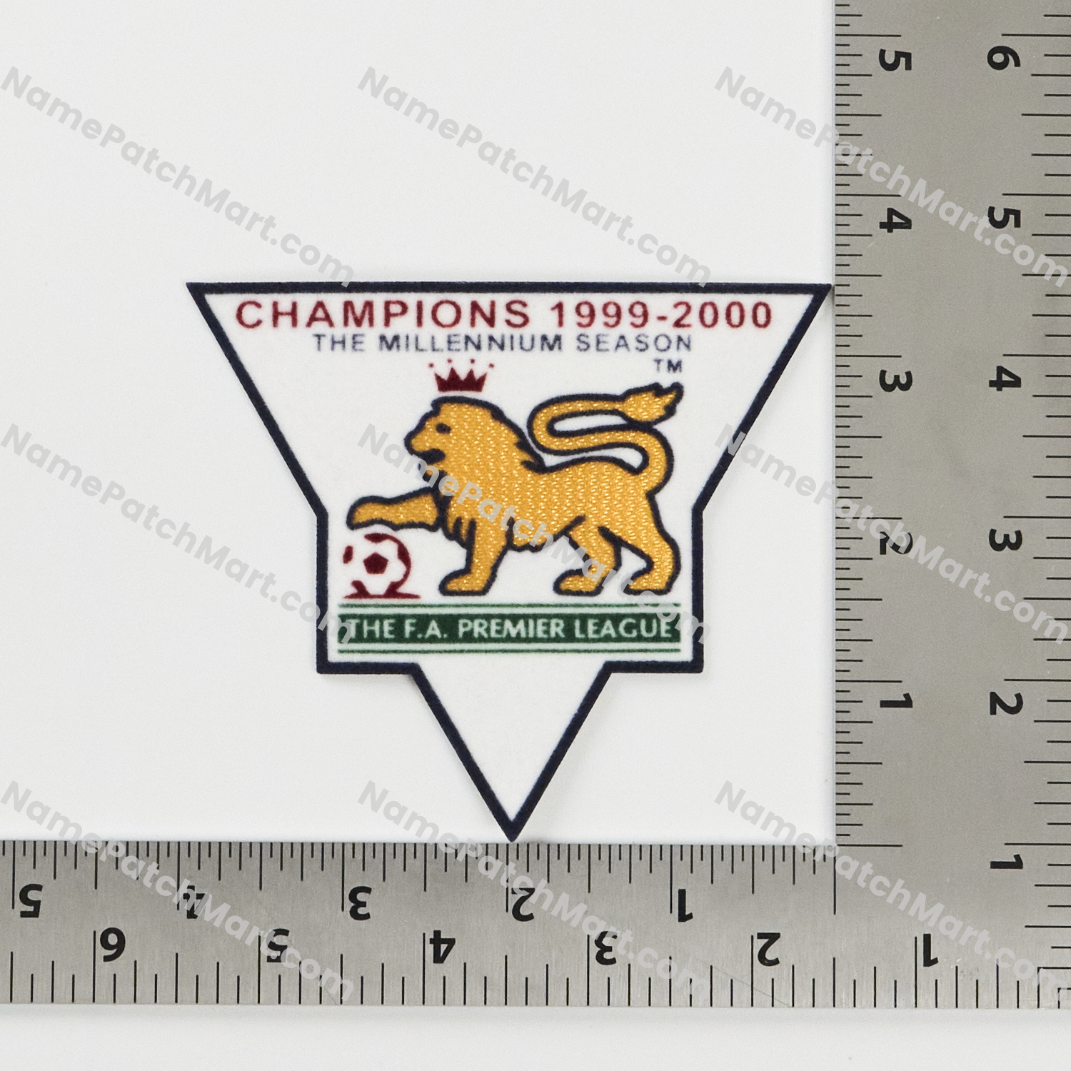 Retro 2000-01 Premier League Champions Patch (1999-00 Winner)  | Name Number Set - NamePatchMart.COM