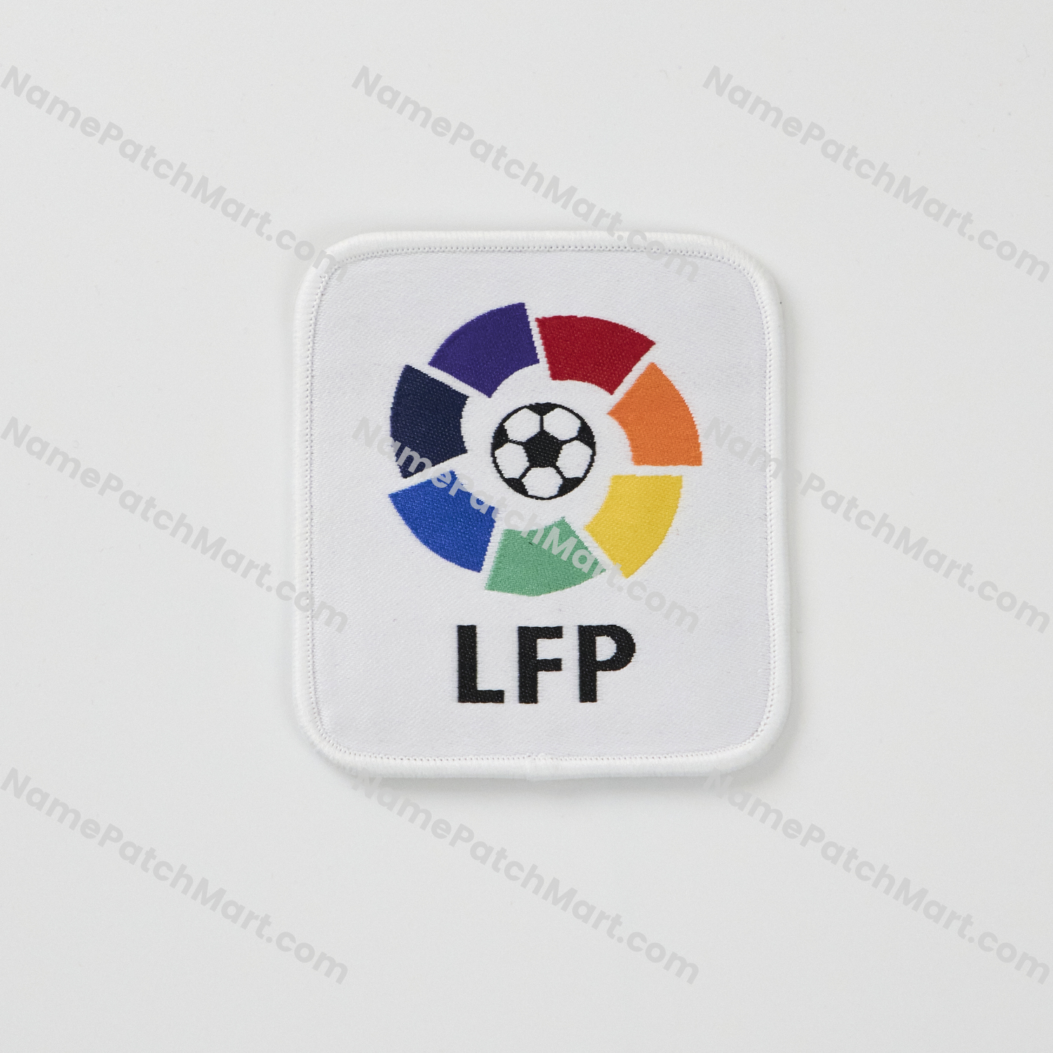 Retro 1995-97 La Liga Fabric Patch  | Name Number Set - NamePatchMart.COM