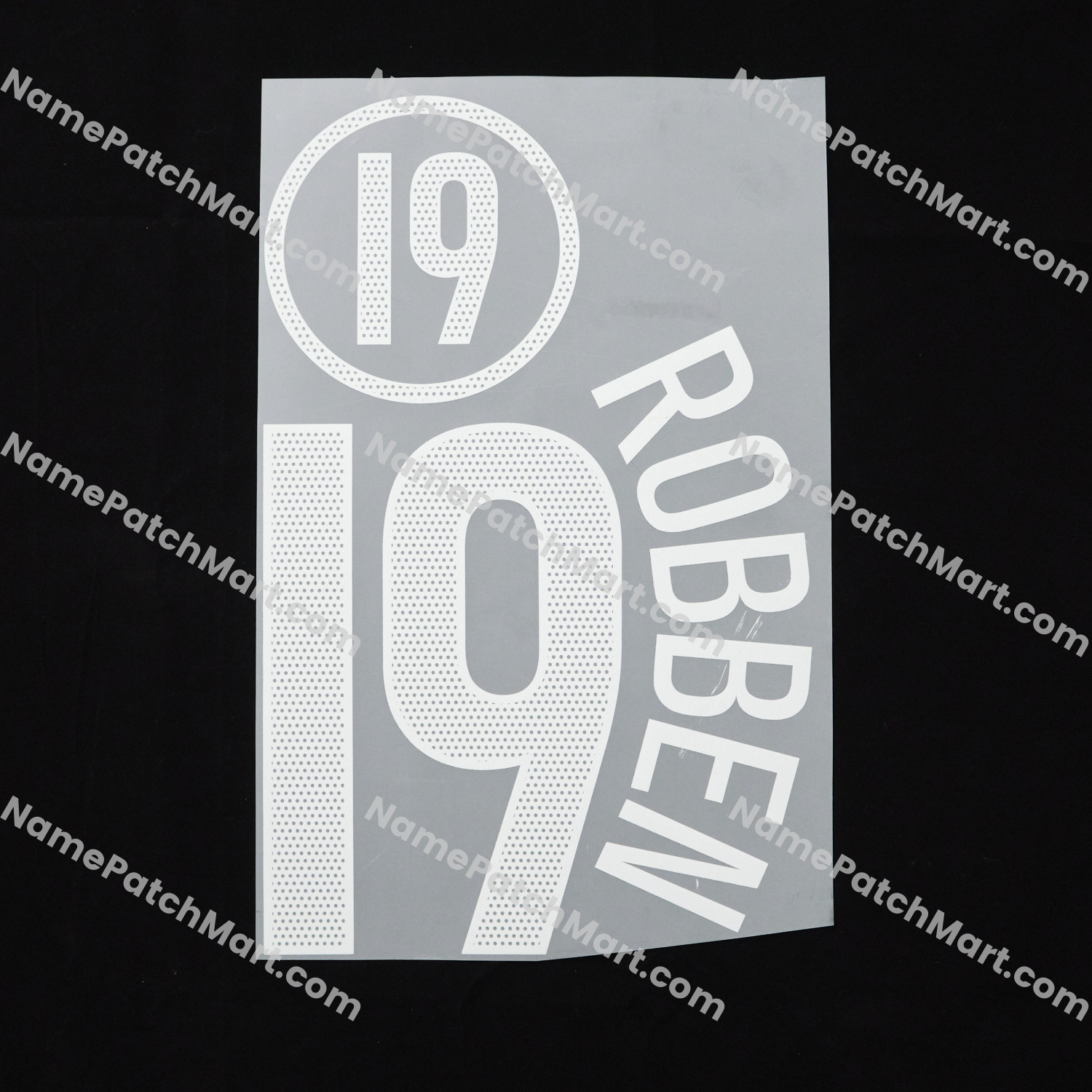 Robben #19 - Netherlands 2004 Home  | Name Number Set - NamePatchMart.COM