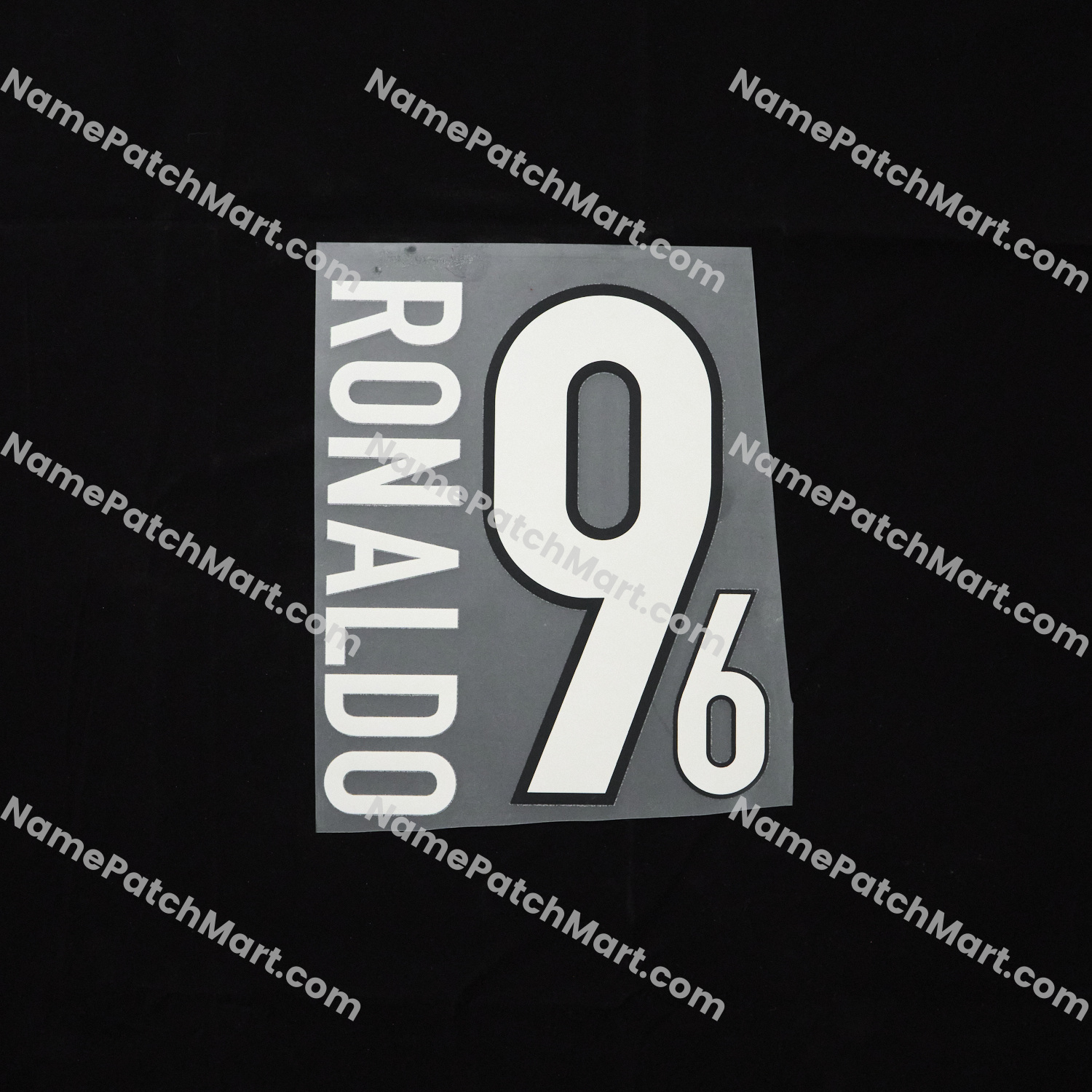 Ronaldo #9 - Inter Milan 1998-99 Home  | Name Number Set - NamePatchMart.COM