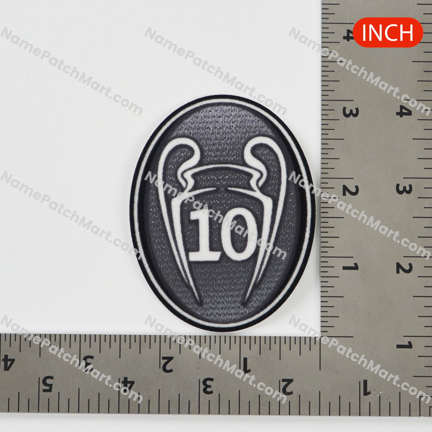 2014-16 Badge of Honour BOH 10 Winner Trophy Patch UEFA Champions League  | Name Number Set - NamePatchMart.COM