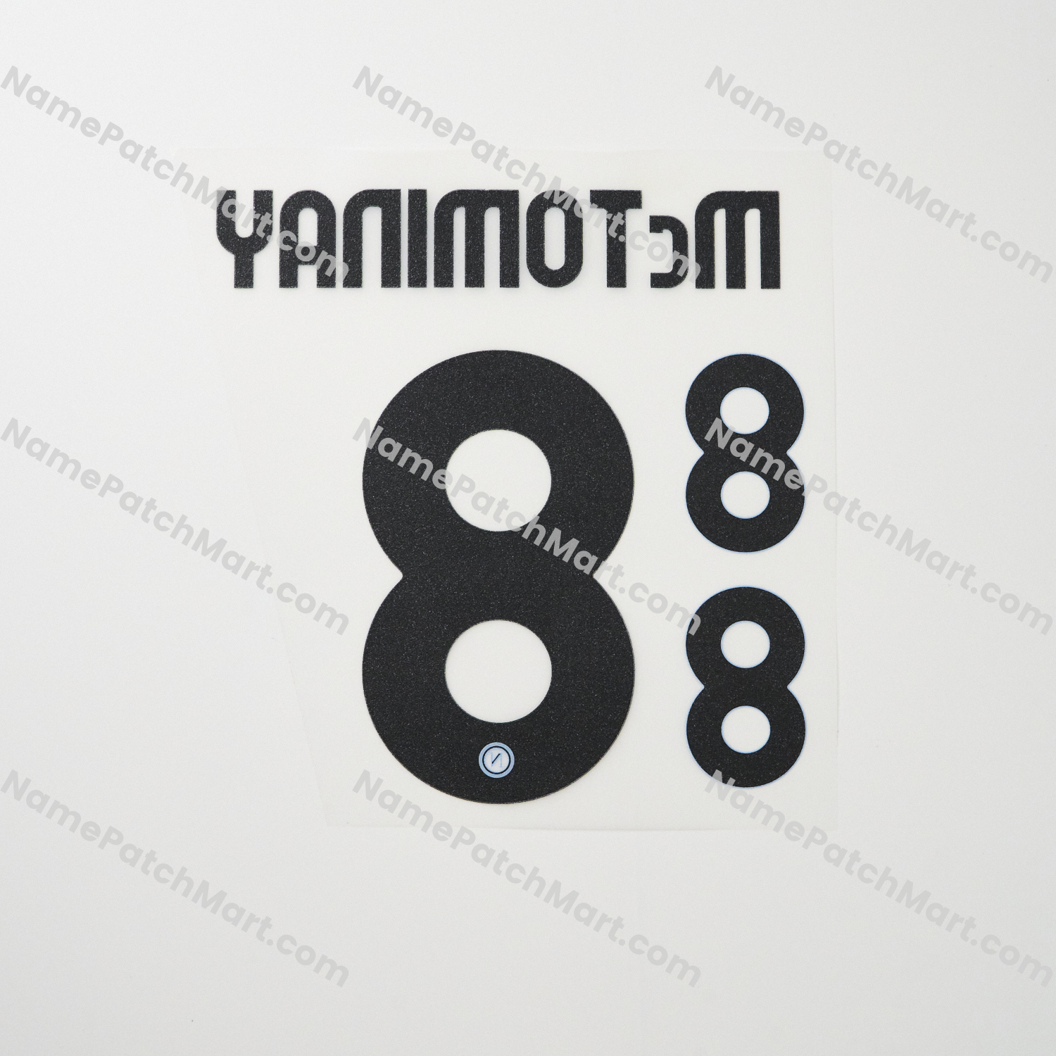 KIDS McTominay #8 (Series A) - Napoli 25-26 Third  | Name Number Set - NamePatchMart.COM