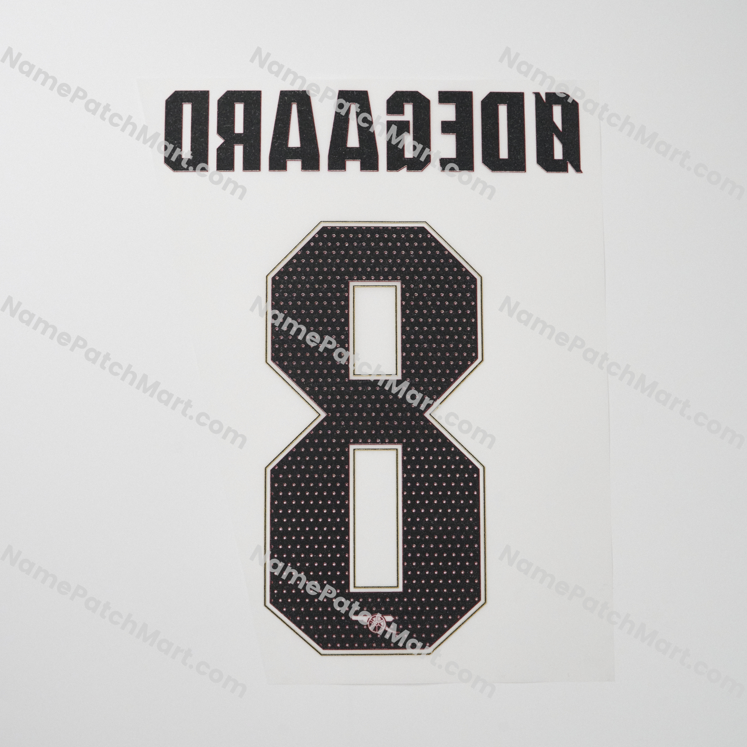 Ødegaard #8 (Champions League) - Arsenal 25-26 Third  | Name Number Set - NamePatchMart.COM