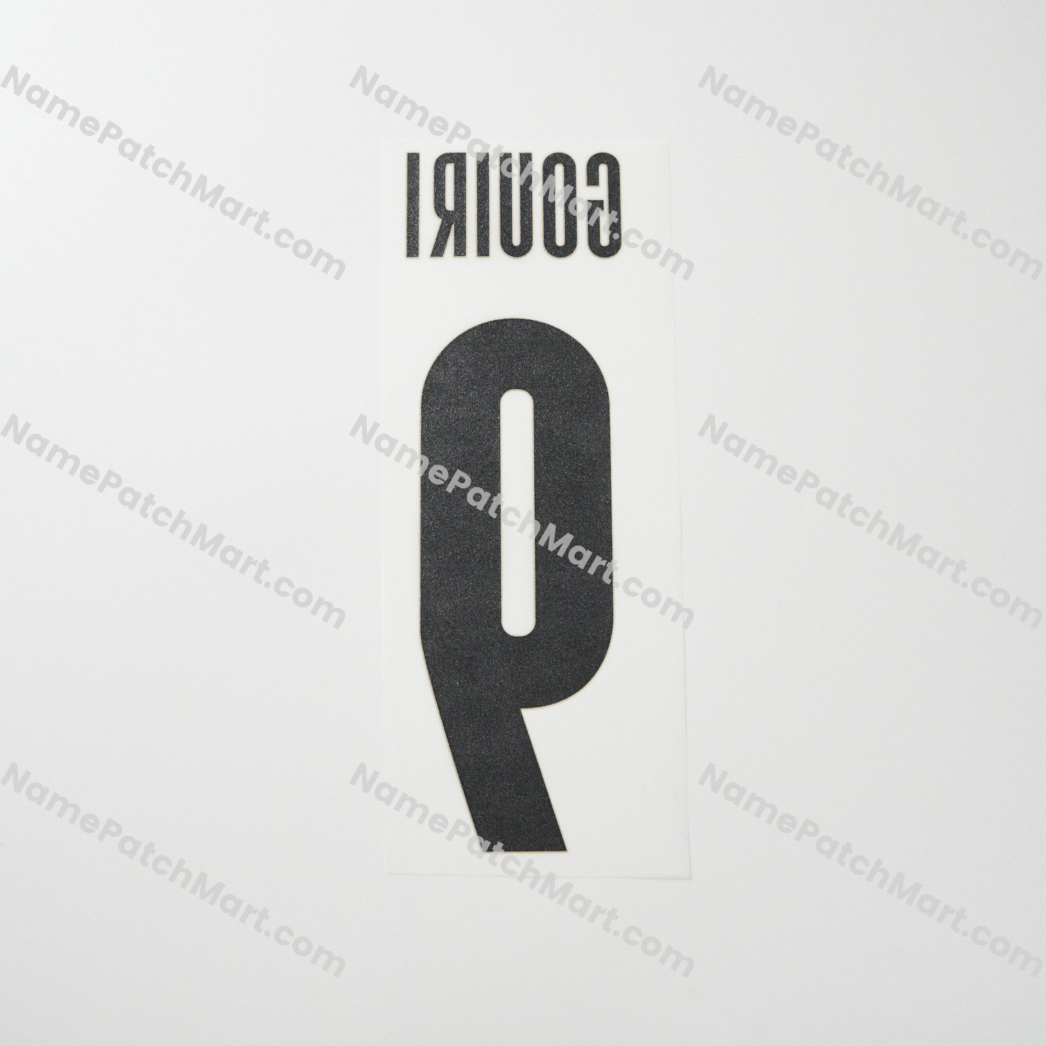 Gouiri #9 (Champions League) - Marseille 25-26 Home  | Name Number Set - NamePatchMart.COM