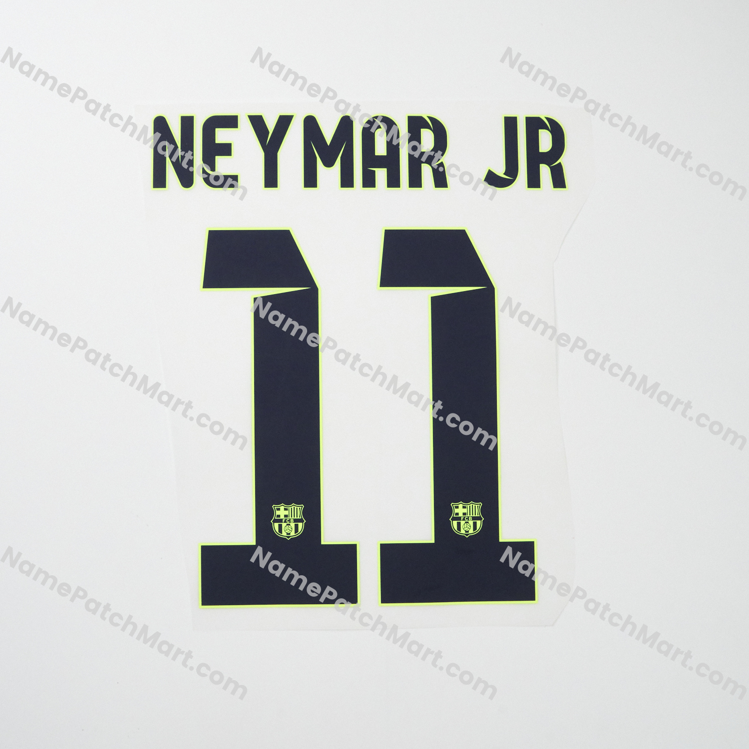 Neymar Jr #11 - Barcelona 2014-15 Away  | Name Number Set - NamePatchMart.COM