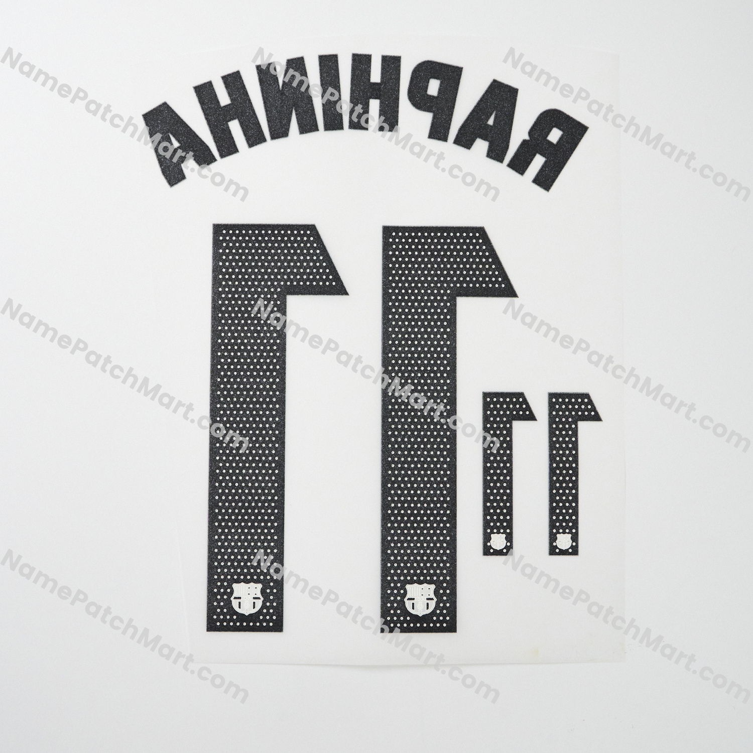 Raphinha #11 (La Liga) - Barcelona 25-26 Third  | Name Number Set - NamePatchMart.COM