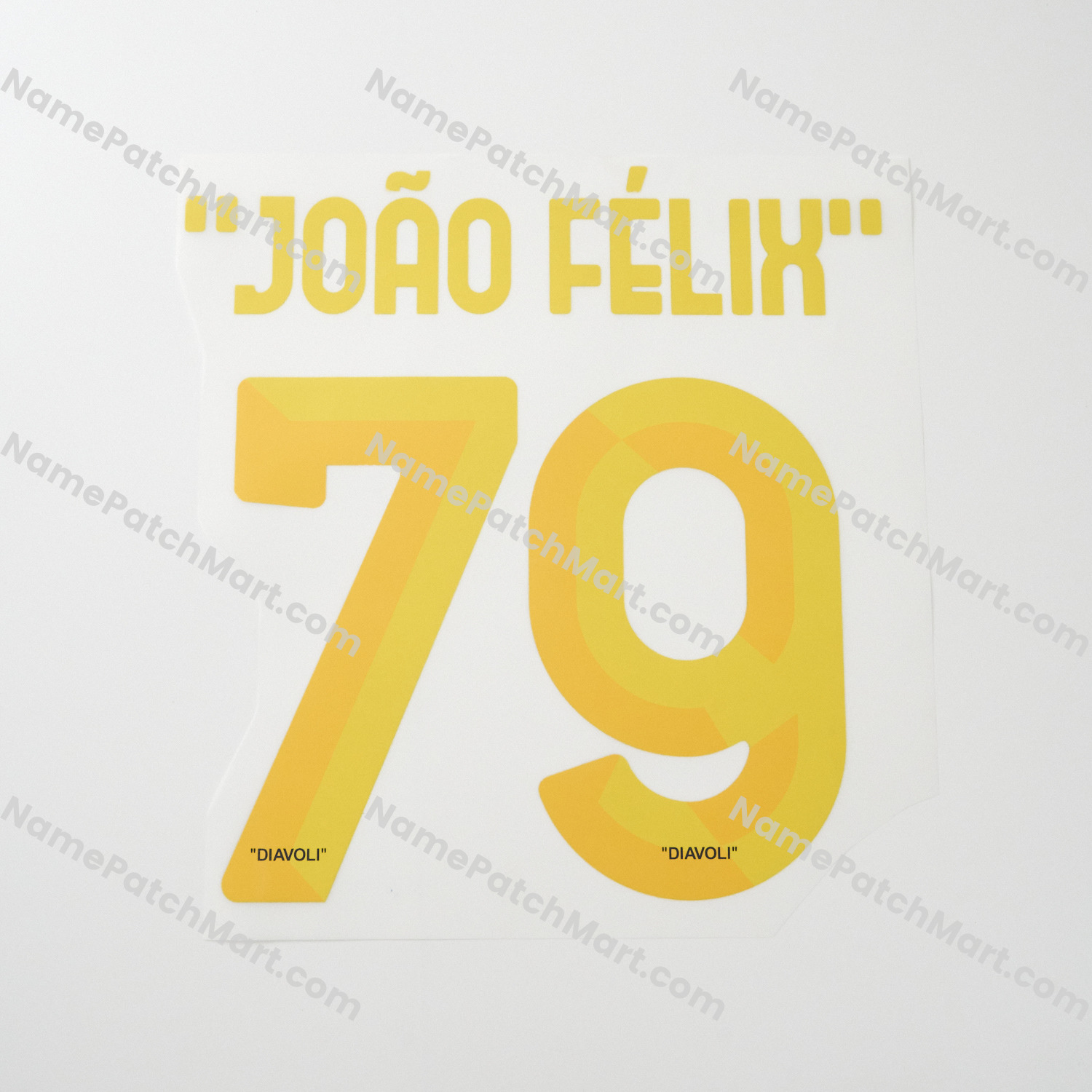 João Félix #79 - AC Milan 24-25 Fourth Green “Diavoli” Special Edition  | Name Number Set - NamePatchMart.COM