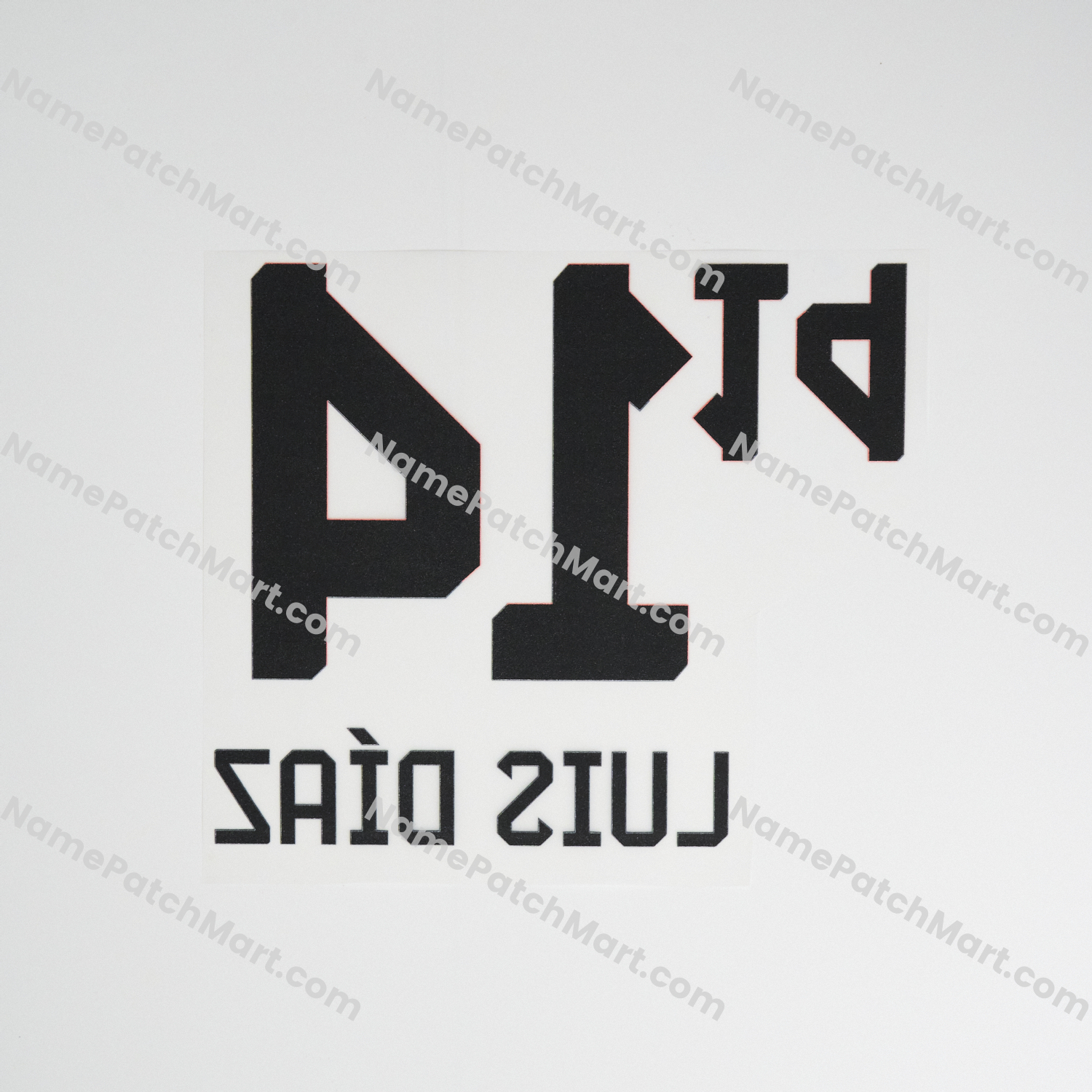 KIDS Luis Díaz #14 - Bayern Munich 25-26 Away  | Name Number Set - NamePatchMart.COM