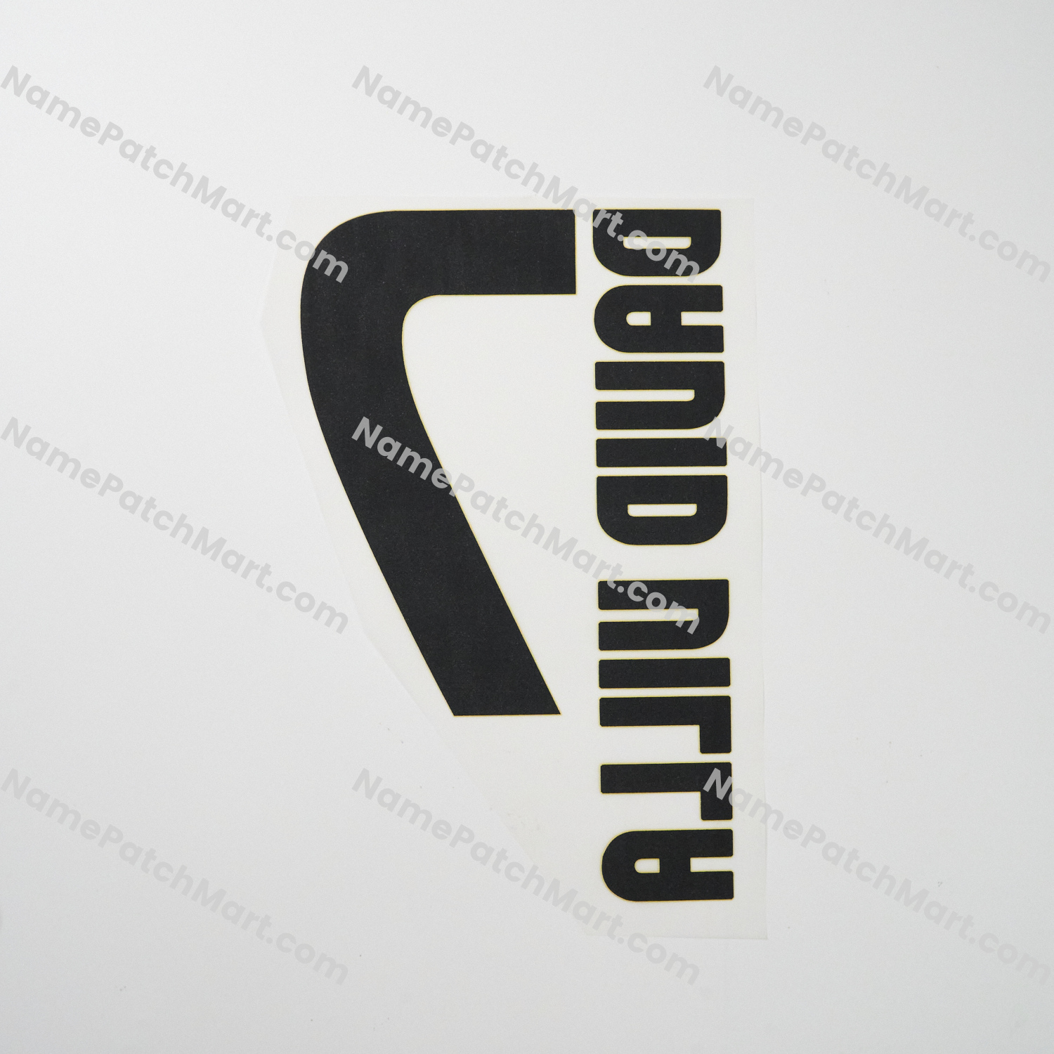 David Villa #7 - Barcelona 2010-11 Home  | Name Number Set - NamePatchMart.COM