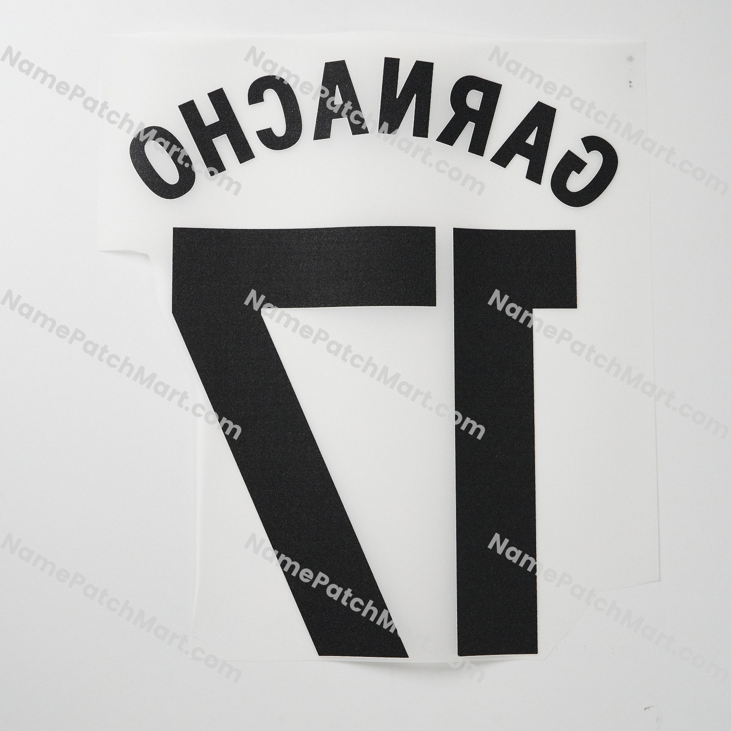 Garnacho #17 (Premier League) - Manchester United 25-26 Away  | Name Number Set - NamePatchMart.COM