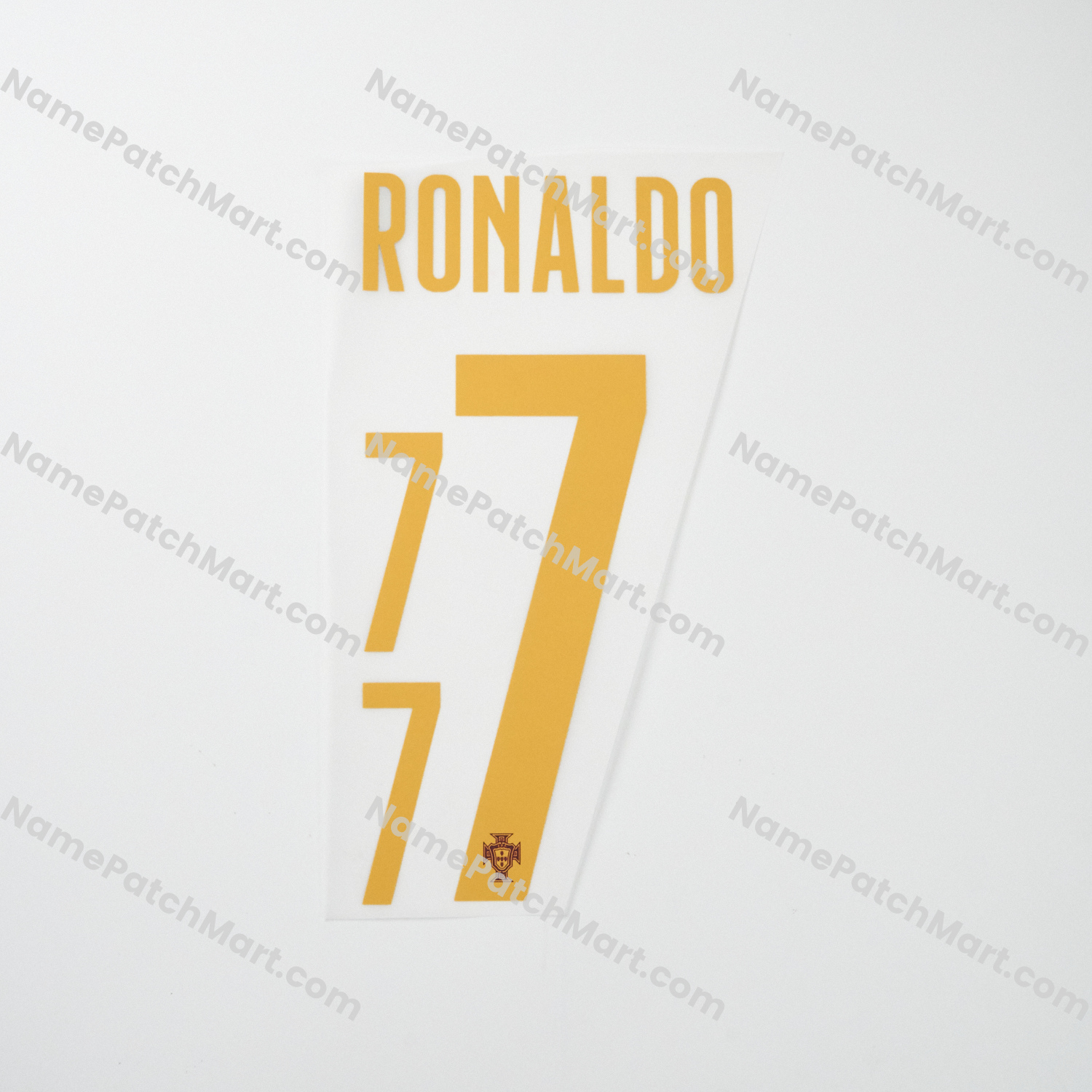 Ronaldo #7 - Portugal 2022 Home  | Name Number Set - NamePatchMart.COM