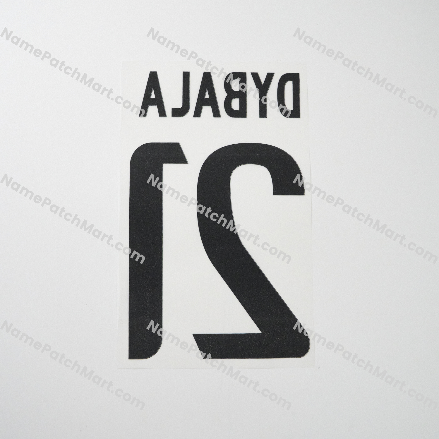 Dybala #21 - Juventus 2015-17 Home  | Name Number Set - NamePatchMart.COM