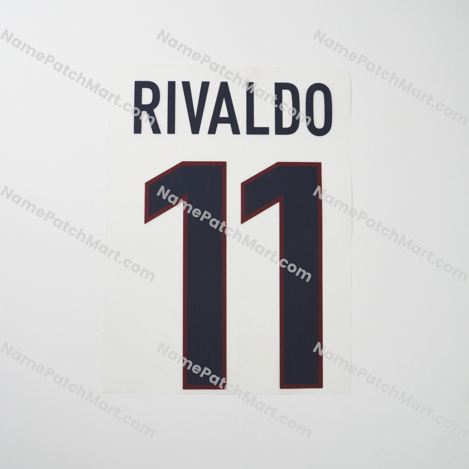 Rivaldo #11 - Barcelona 1998-99 Away  | Name Number Set - NamePatchMart.COM