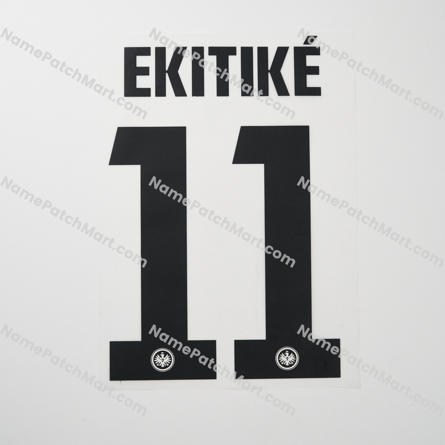 Ekitiké #11 - Frankfurt 25-26 Away  | Name Number Set - NamePatchMart.COM