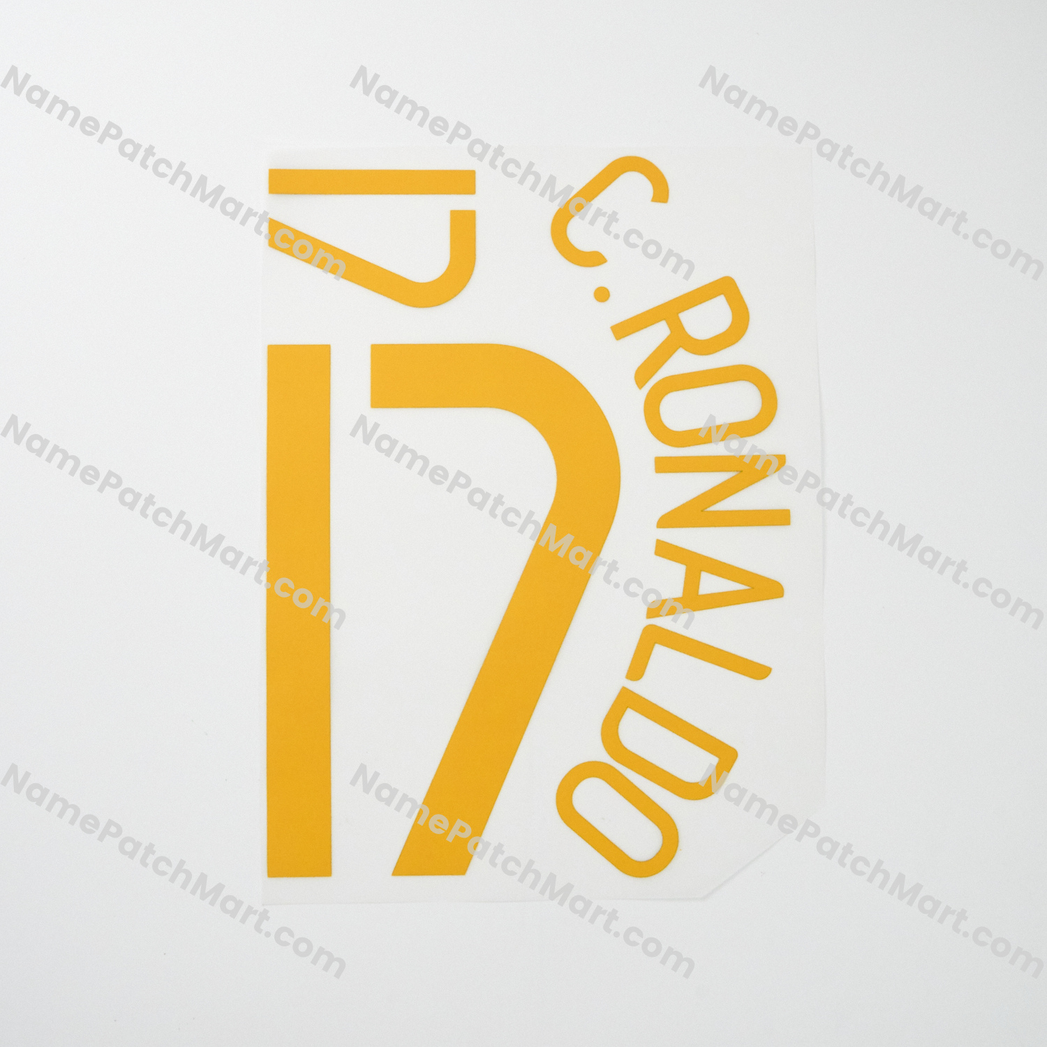 C.Ronaldo #17 - Portugal 2006 Home  | Name Number Set - NamePatchMart.COM