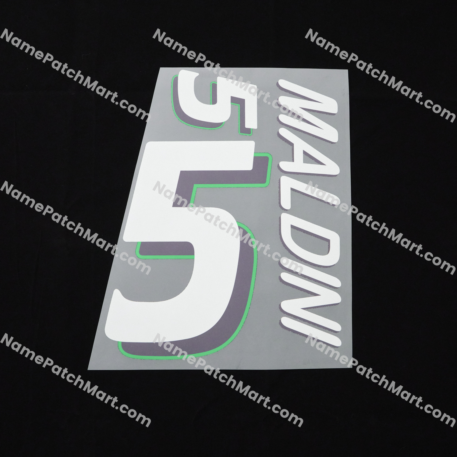 Maldini #5 - Italy 1994 Home  | Name Number Set - NamePatchMart.COM