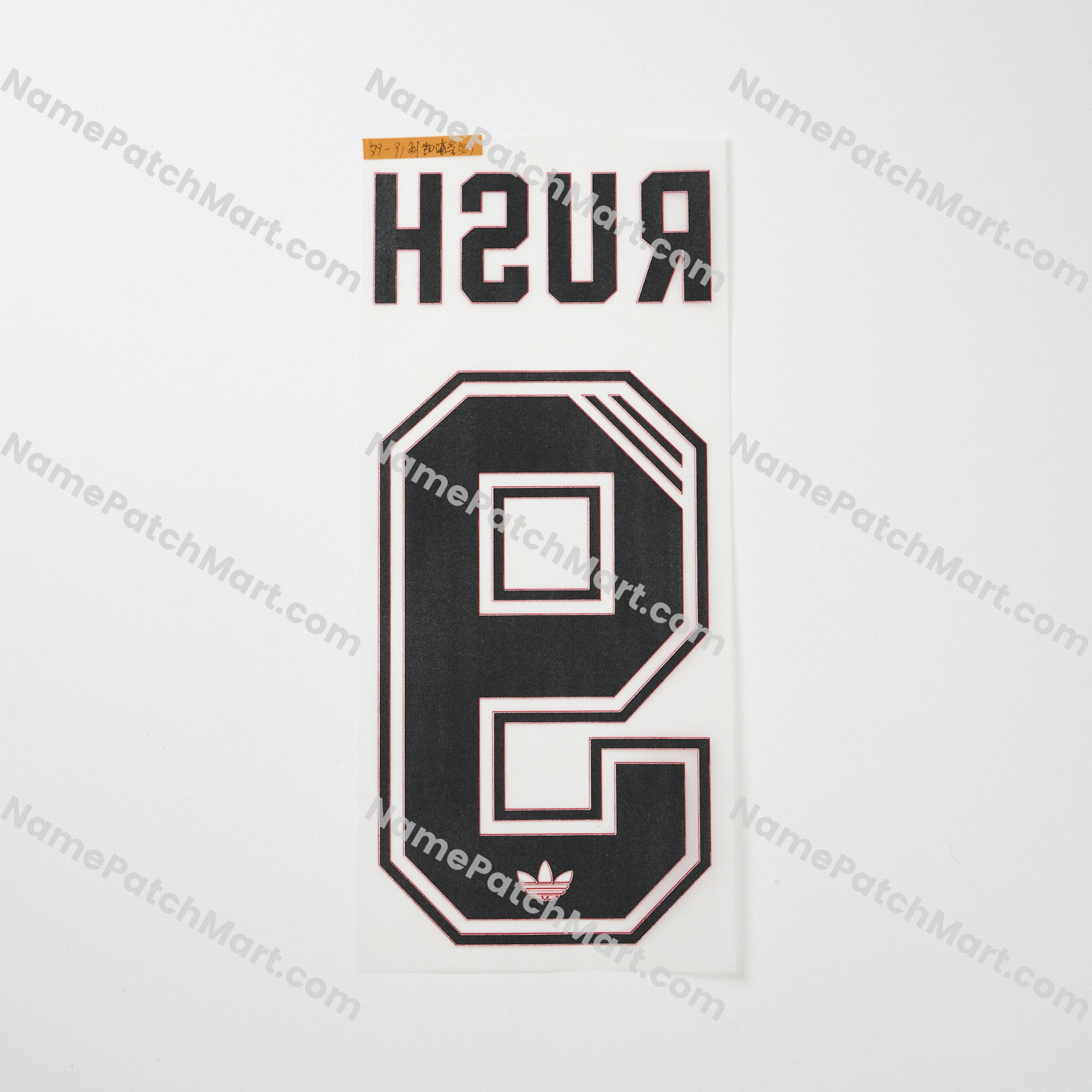 Rush #9 - Liverpool 1989-91 Away  | Name Number Set - NamePatchMart.COM