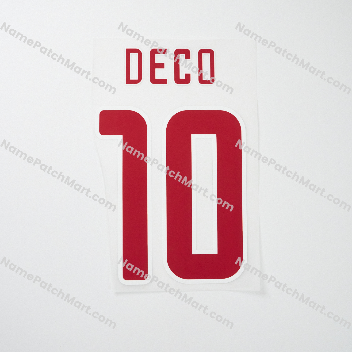 Deco #10 - Porto 2003-04 Home  | Name Number Set - NamePatchMart.COM