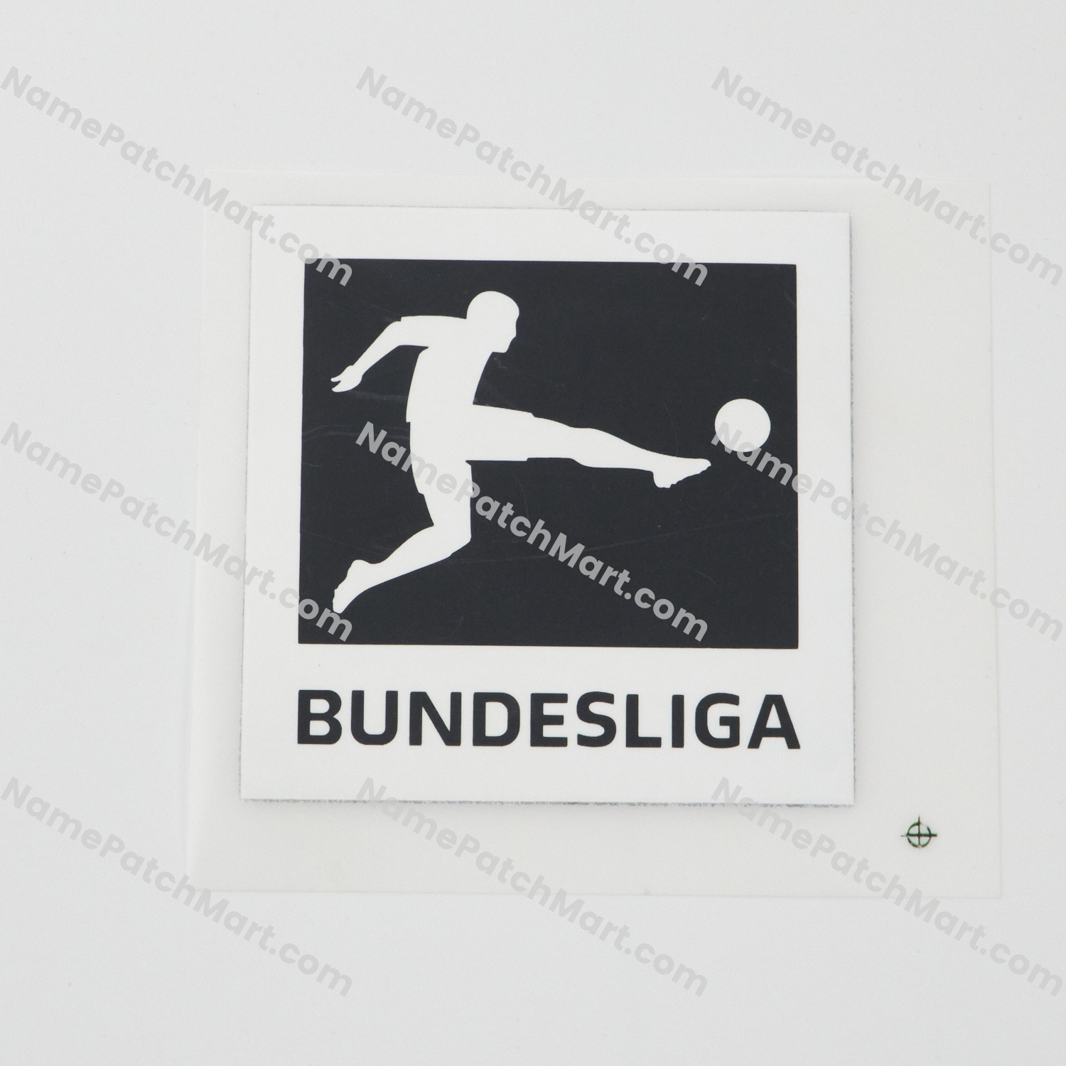 Black Bundesliga Champions Patch  | Name Number Set - NamePatchMart.COM